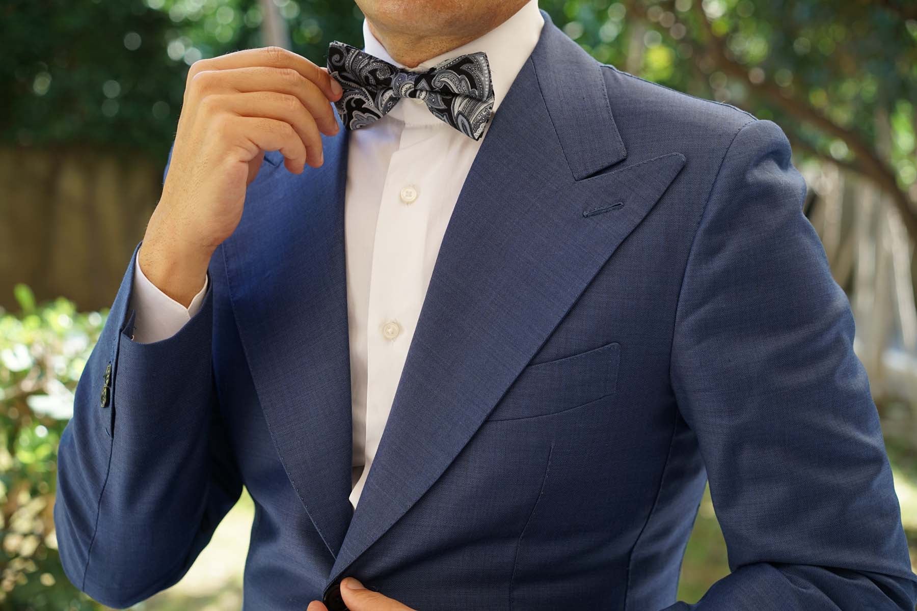 Lampedusa Paisley Bow Tie - Image 5