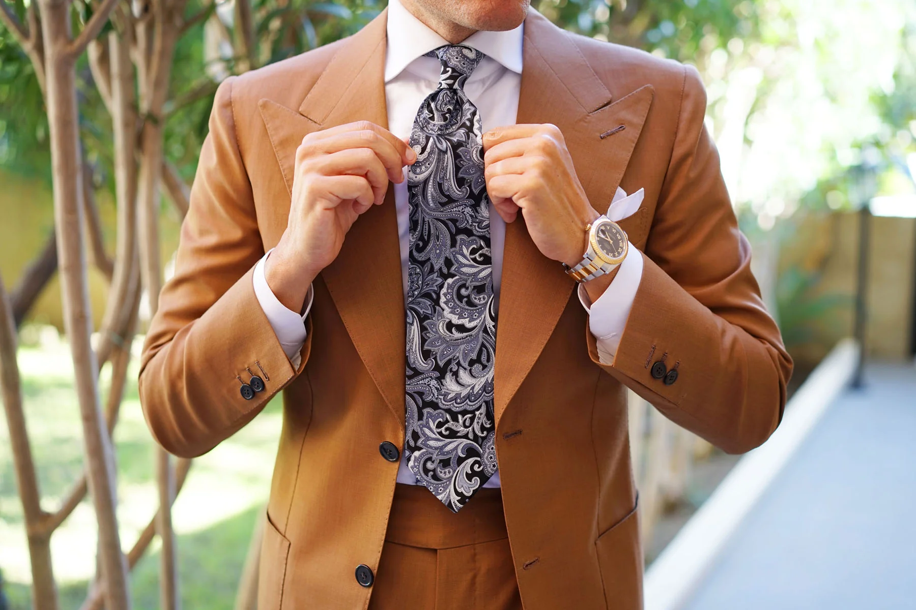 Lampedusa Paisley Tie - Image 4