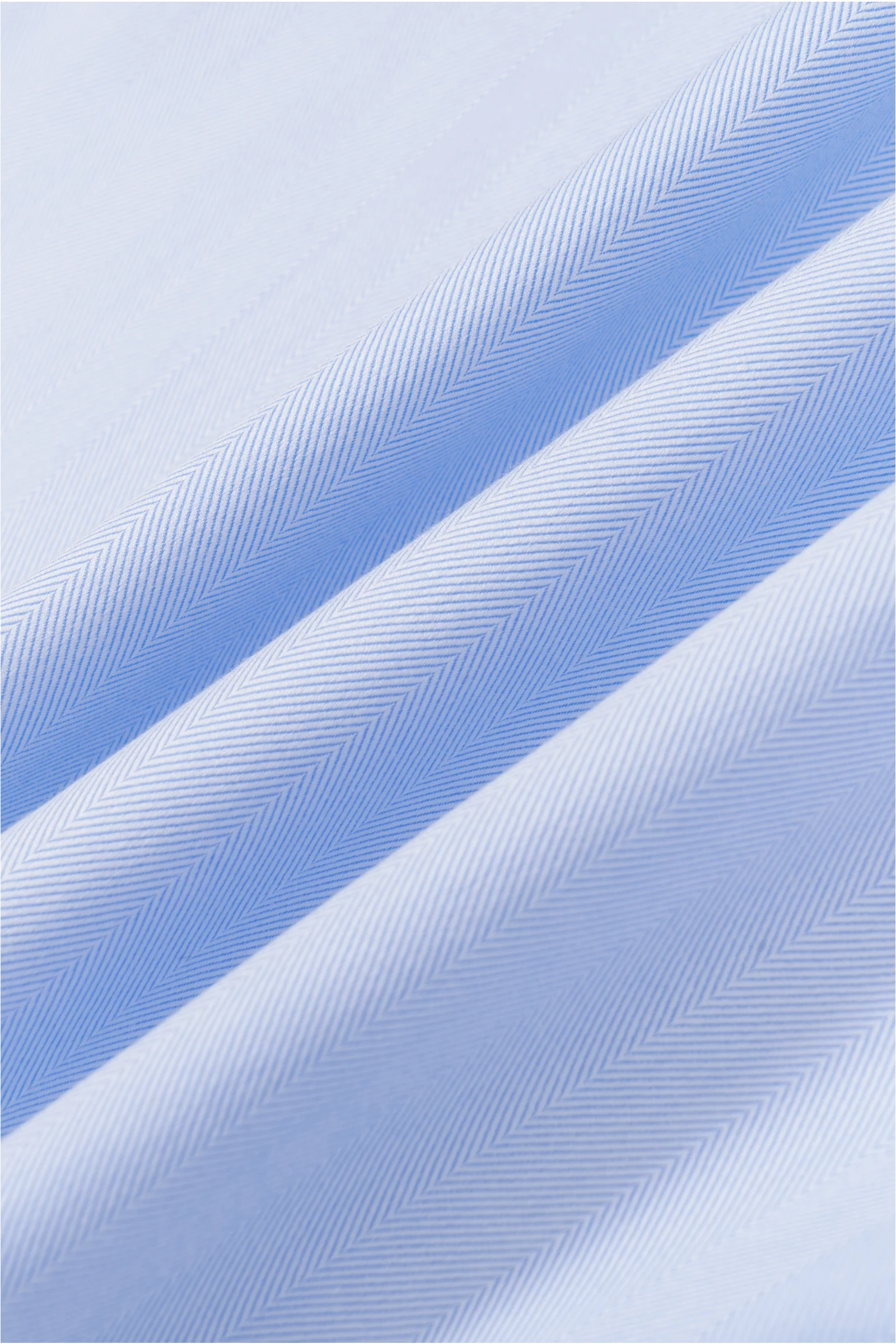 Lapaglia Blue Herringbone Lucious Non-Iron Shirt - Image 9