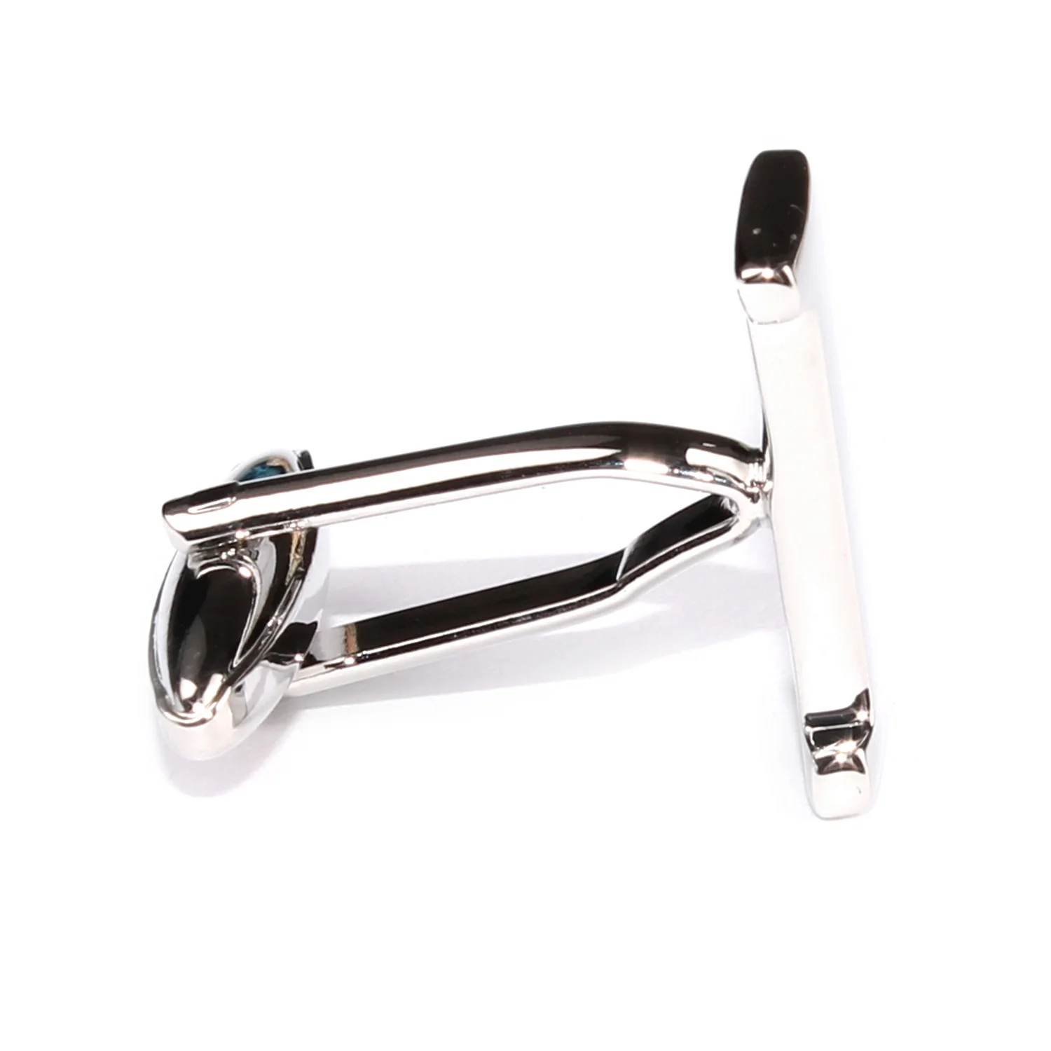 Letter I Silver Cufflinks - Image 6