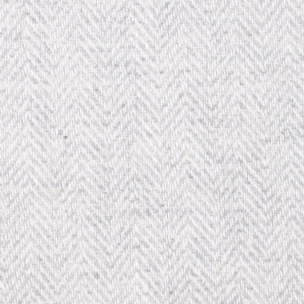 Light Grey Herringbone Linen Bow Tie - Image 2