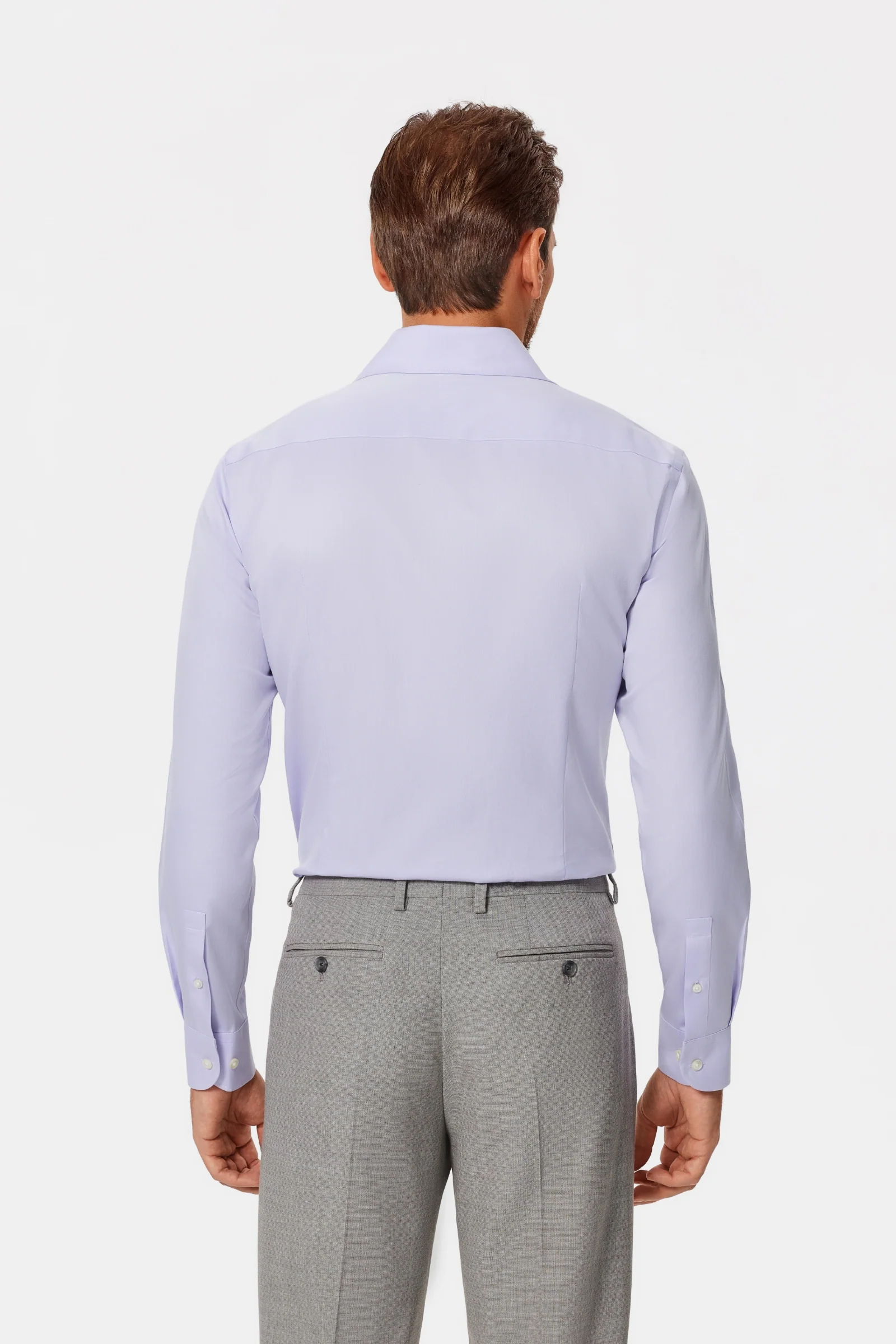 Lucious Lavender Twill Non-Iron Shirt - Image 10
