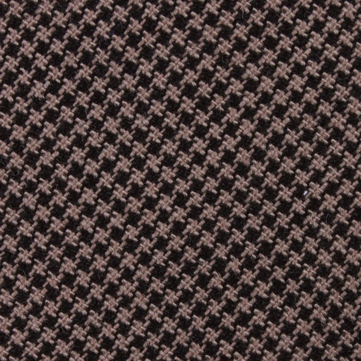 Madrid Brown Houndstooth Bow Tie - Image 2
