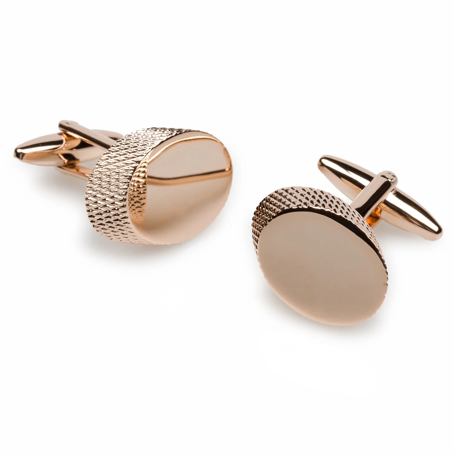 Mazzini Rose Gold Cufflinks