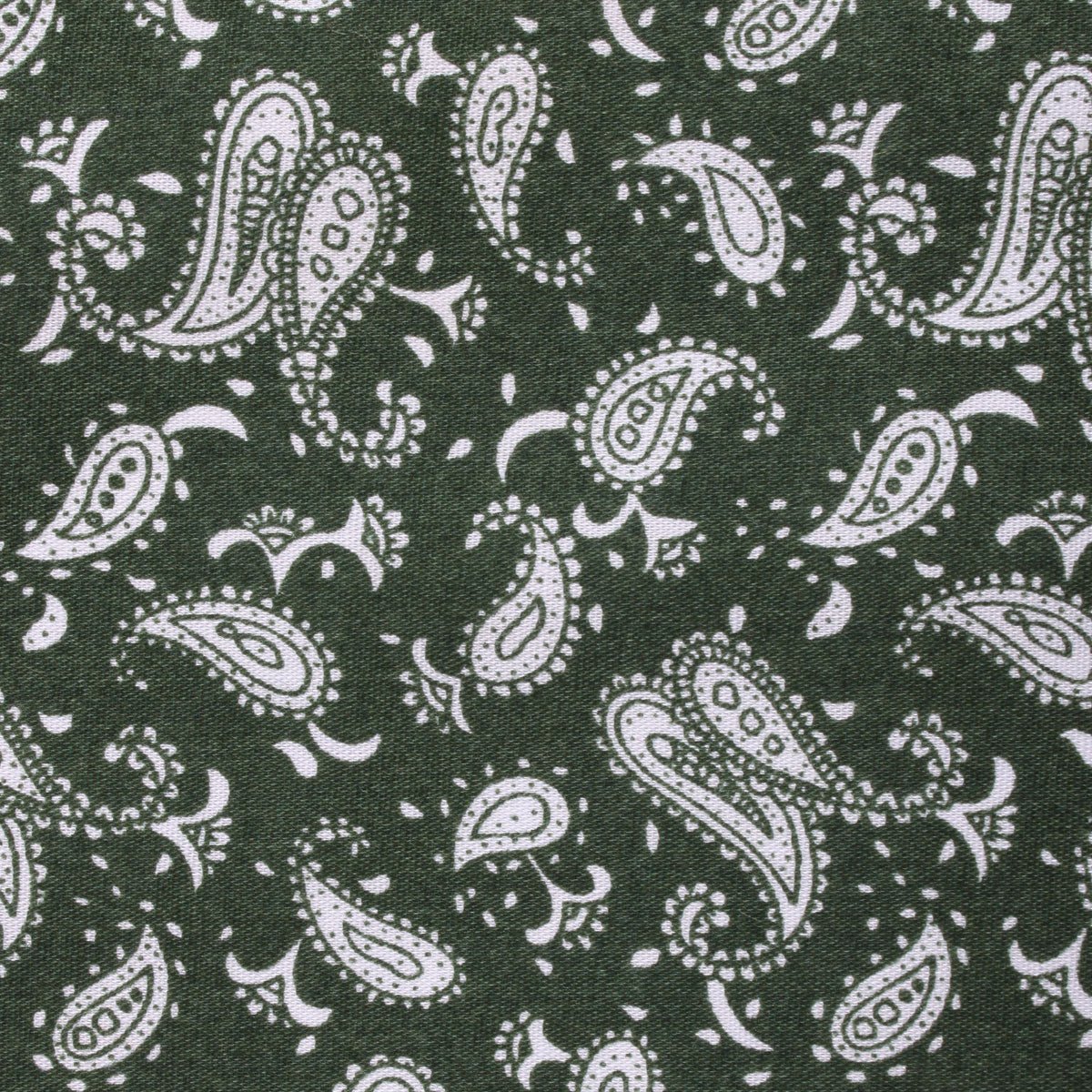 Milan Paisley Green Bow Tie - Image 2