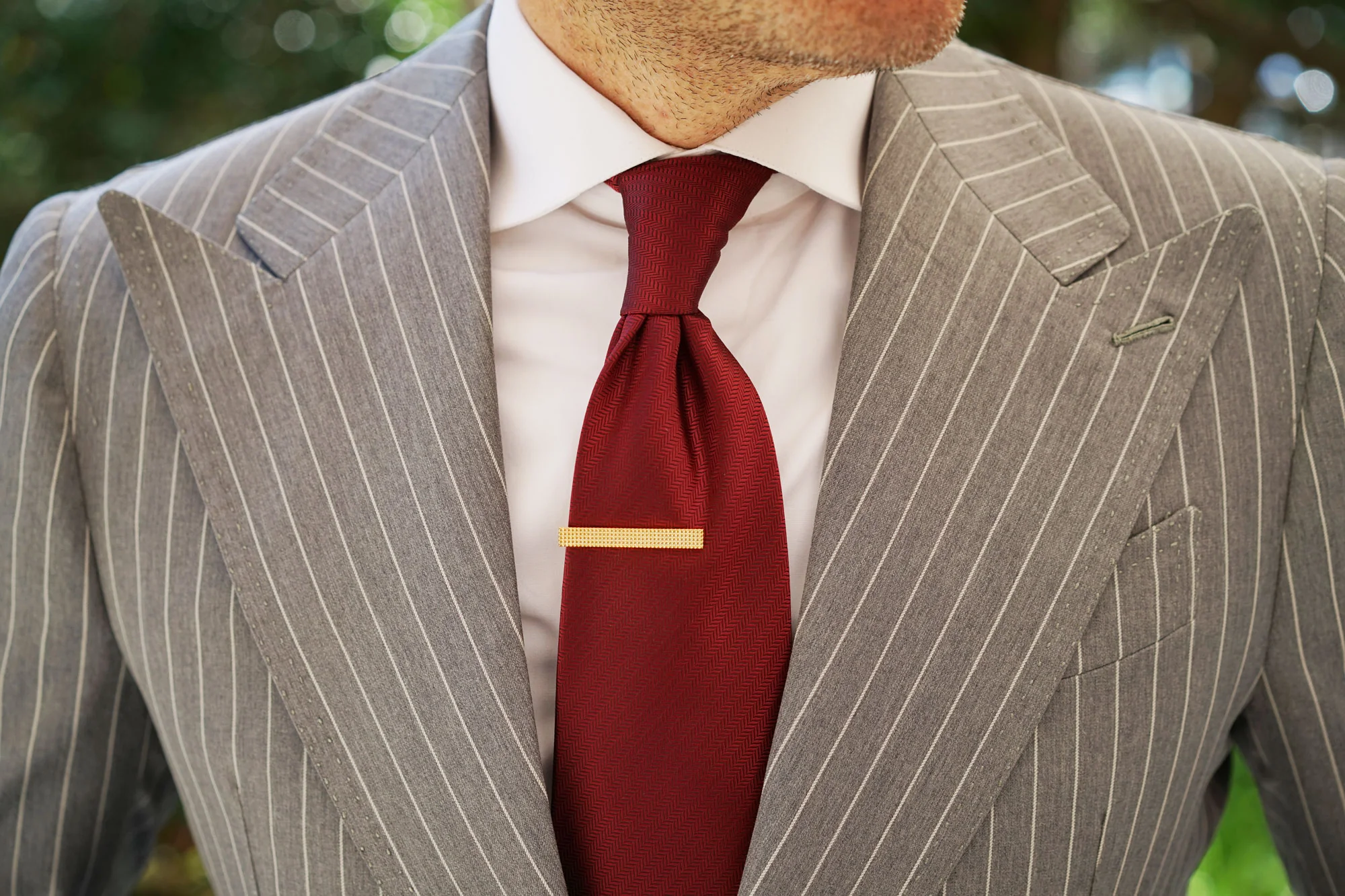 Mini Jay Gatsby Gold Tie Bar - Image 7