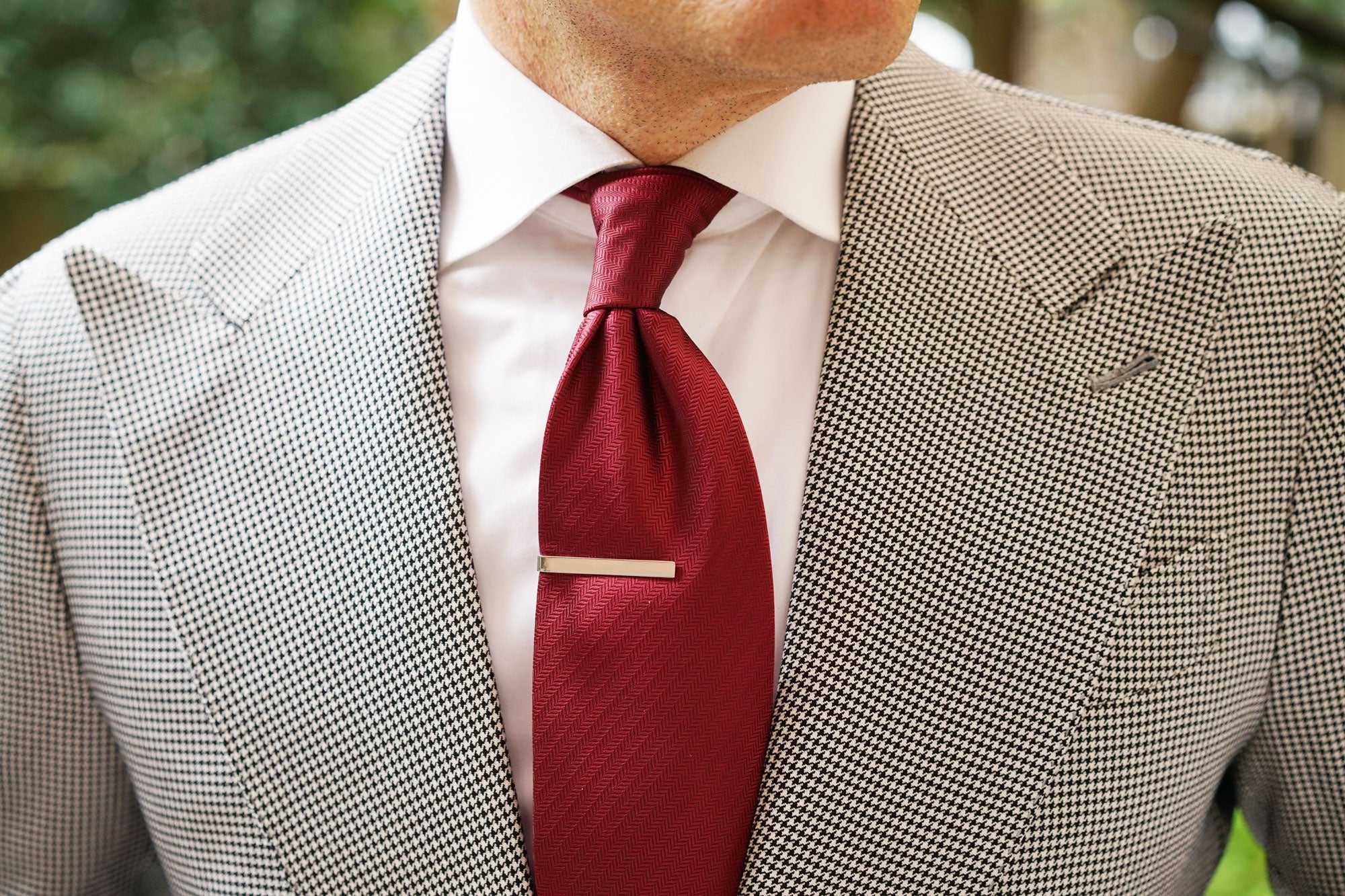 Mini Silver Chaplin Tie Bar - Image 7