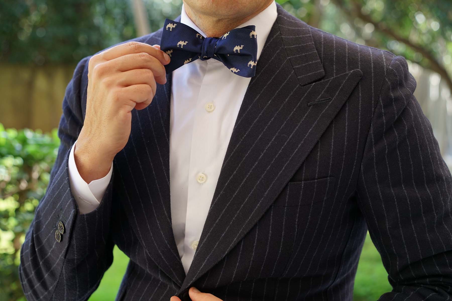 Mongolian Camel Self Bow Tie - Image 6