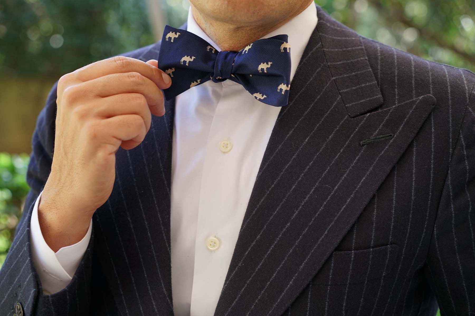 Mongolian Camel Self Bow Tie - Image 7