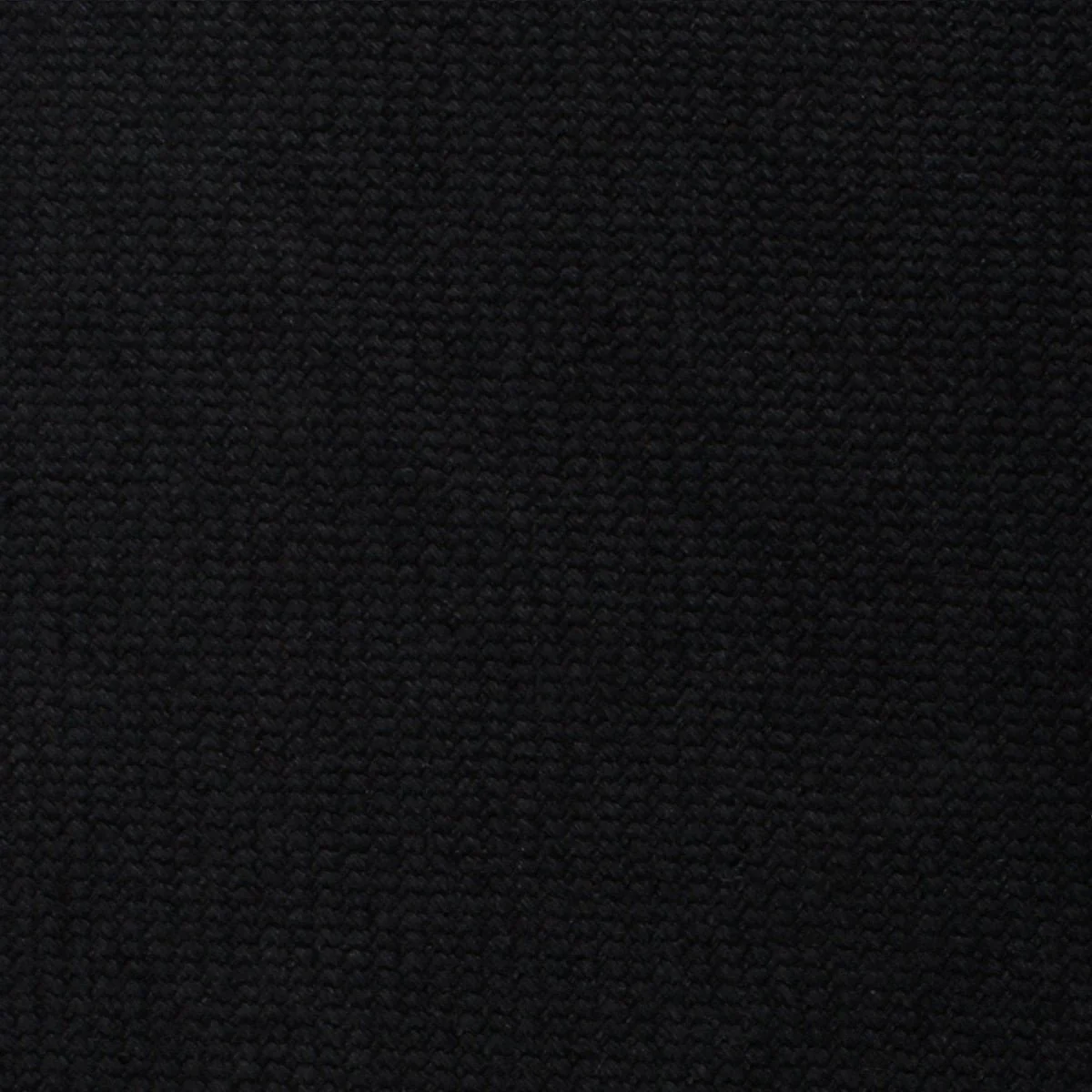 Montego Black Linen Pocket Square - Image 2