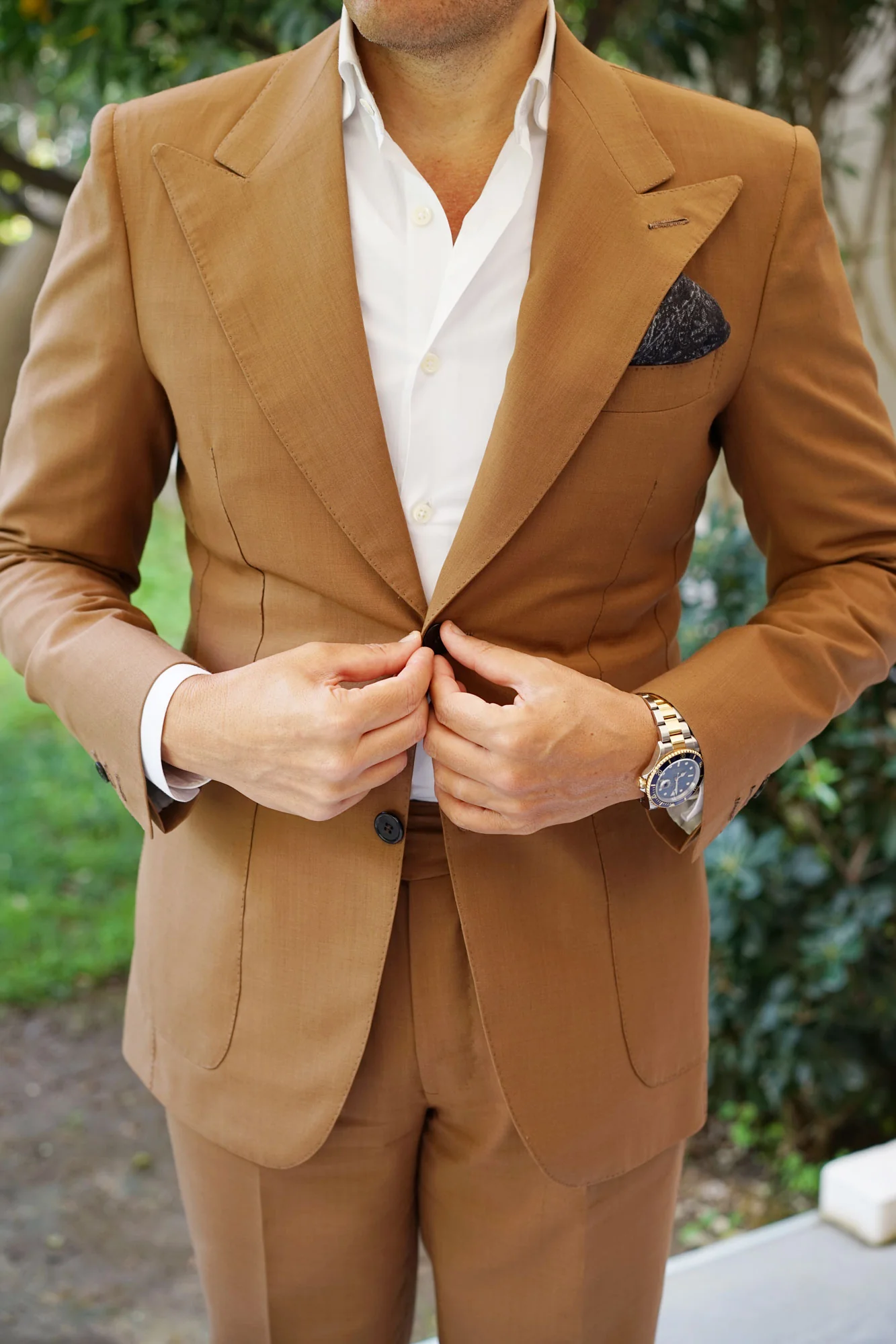 Mr. Cash Wool Pocket Square - Image 5