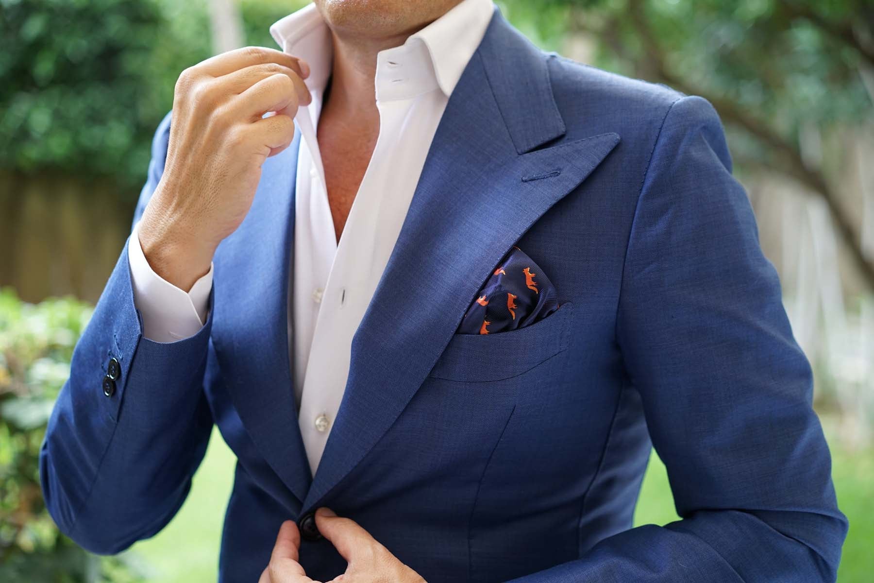 Mr Fox Pocket Square - Image 3