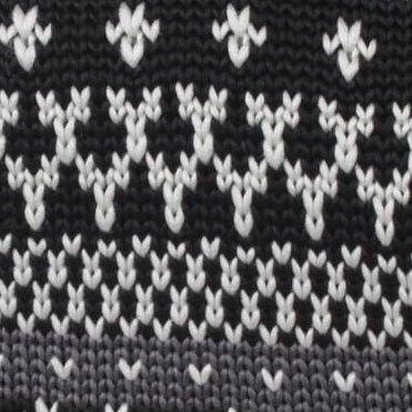 Mr Hartman Black Knitted Tie - Image 2