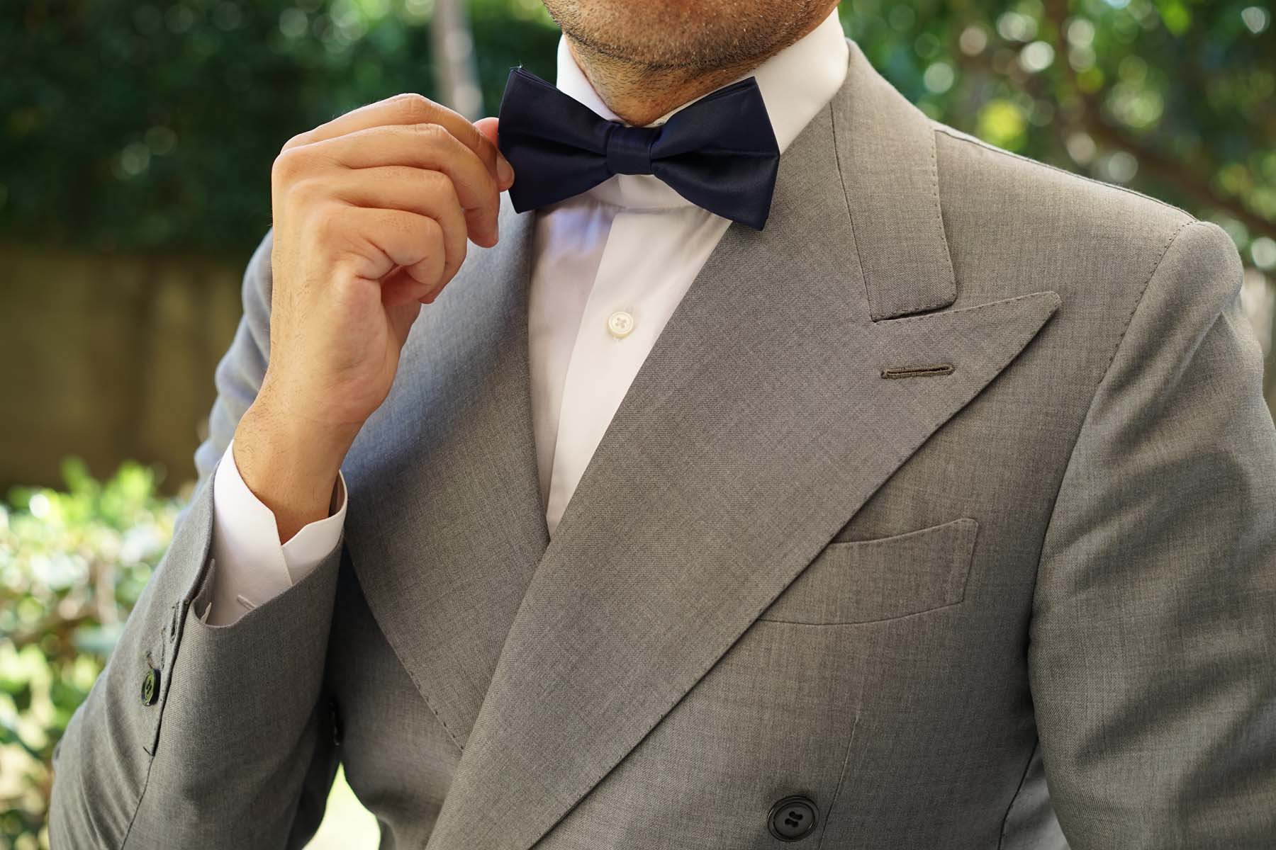 Navy Blue - Bow Tie - Image 5