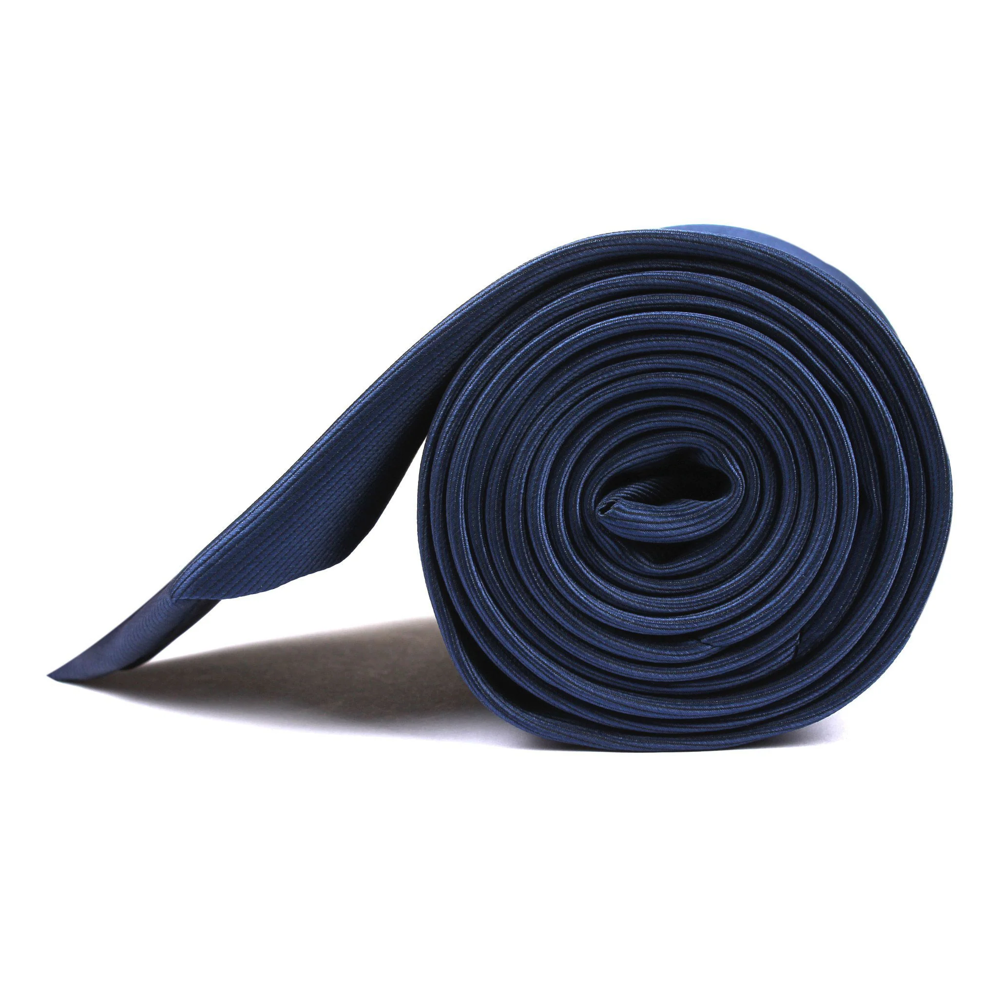 Navy Blue Line Tie - Image 4