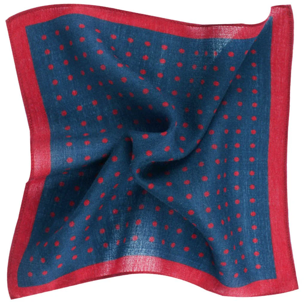 Number Thirty Five Wool Pocket Square - Image 2