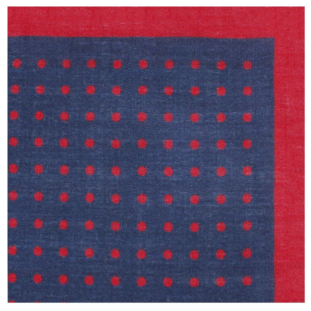 Number Thirty Five Wool Pocket Square - Image 3