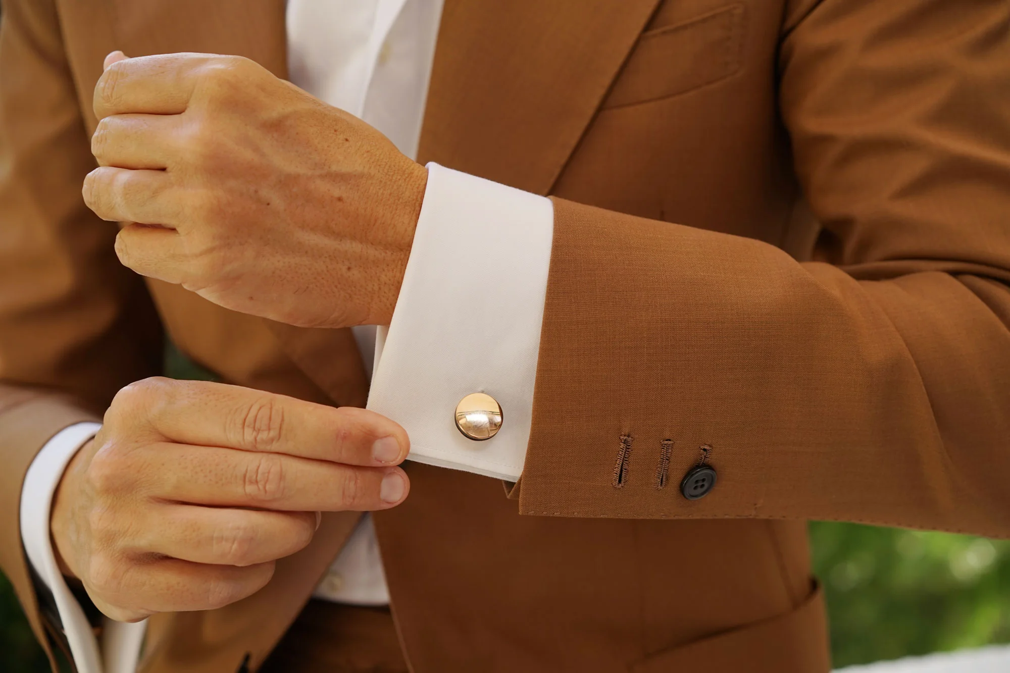 Pablo Picasso Rose Gold Cufflinks - Image 7