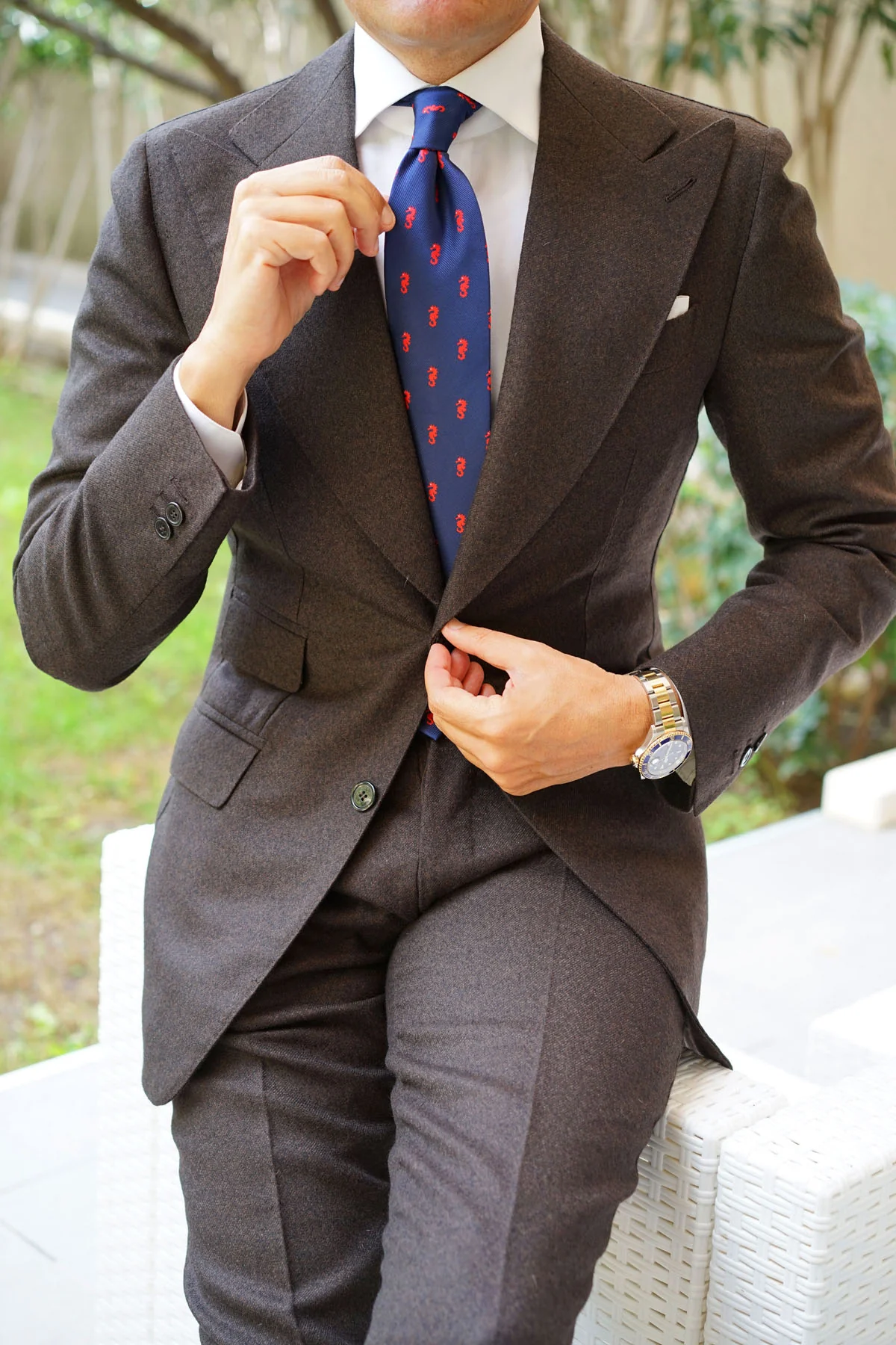 Pacific Seahorse Necktie - Image 10