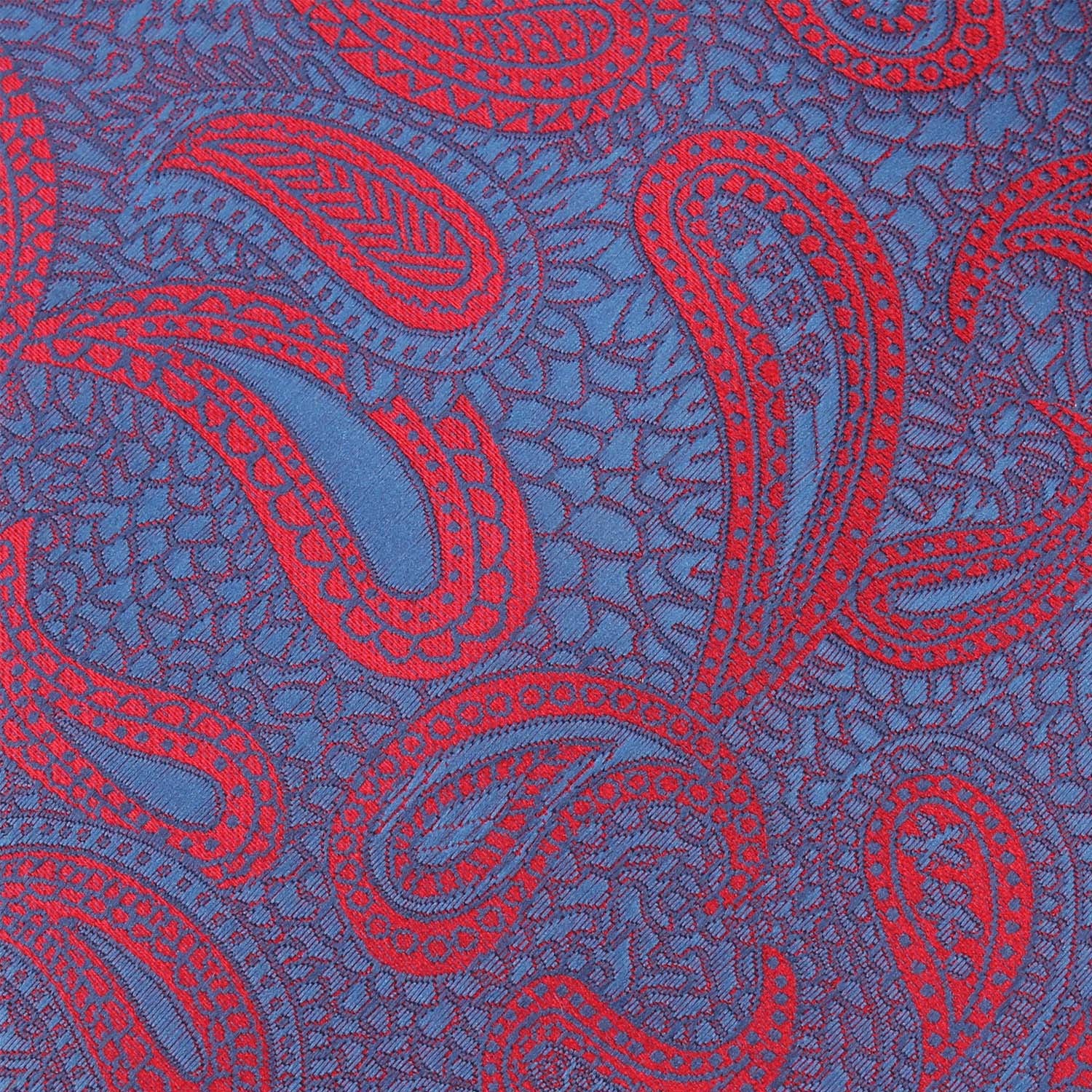 Paisley Purple and Red - Skinny Tie - Image 4