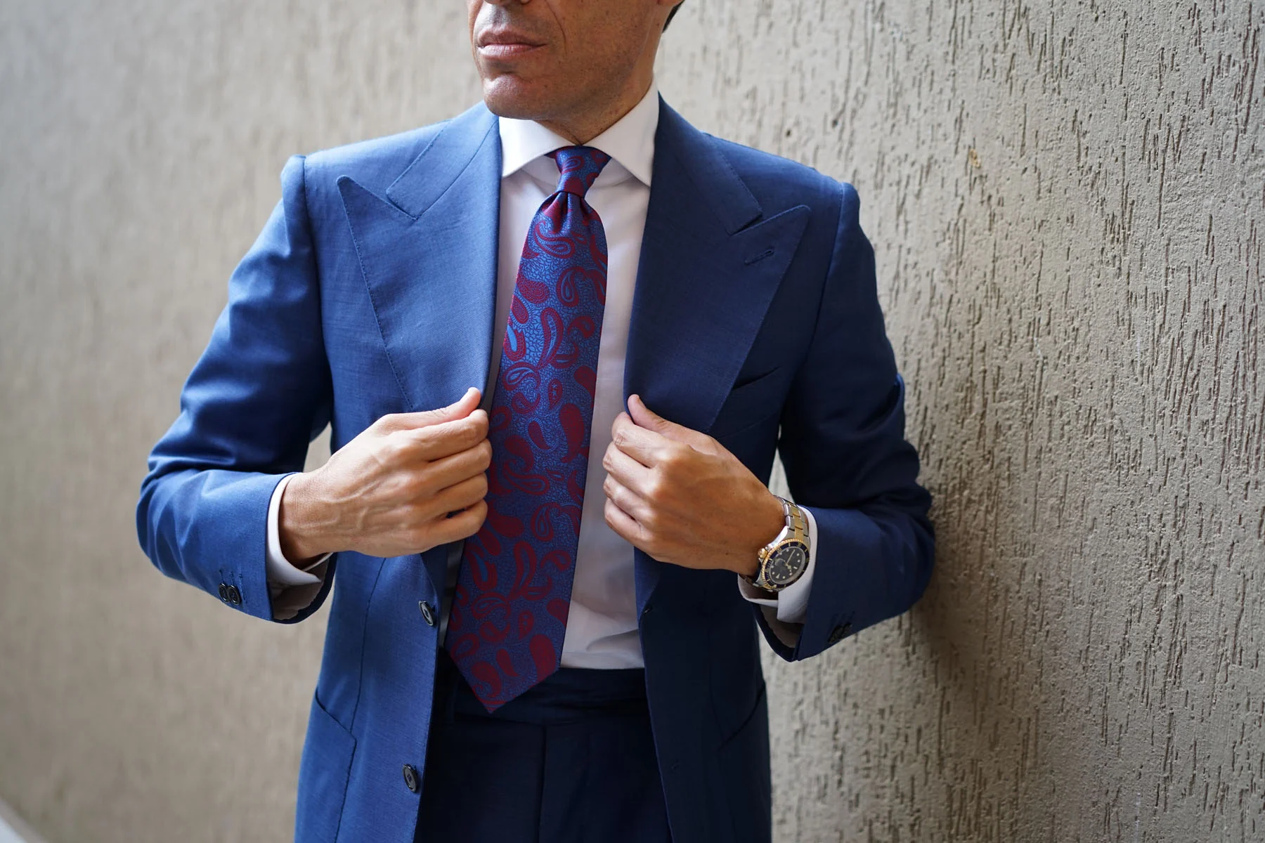 Paisley Purple Tie - Image 12