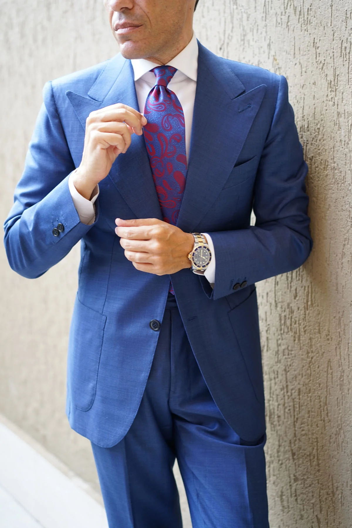 Paisley Purple Tie - Image 13