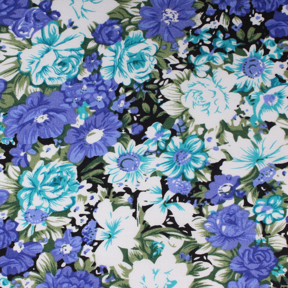 Pianosa Purple Floral Pocket Square - Image 2