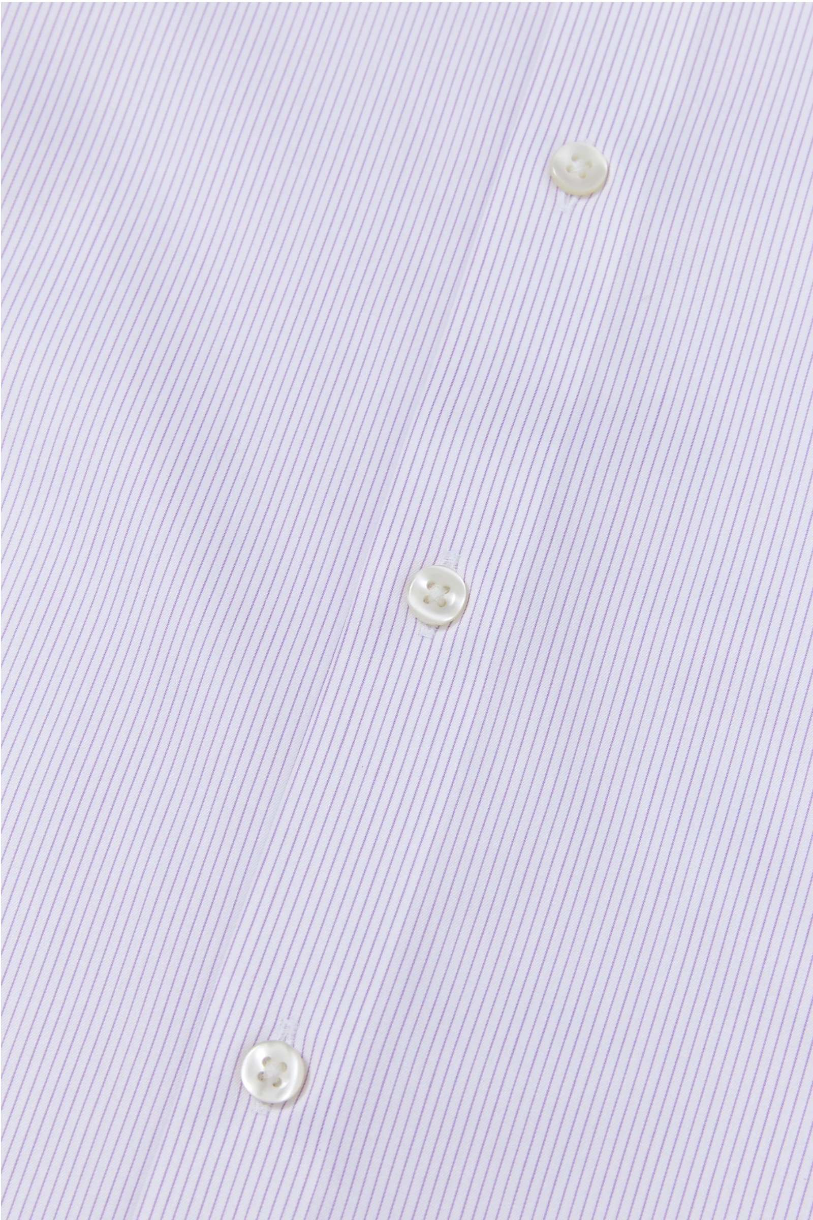Poloni Purple Twill Non-Iron Shirt - Image 9