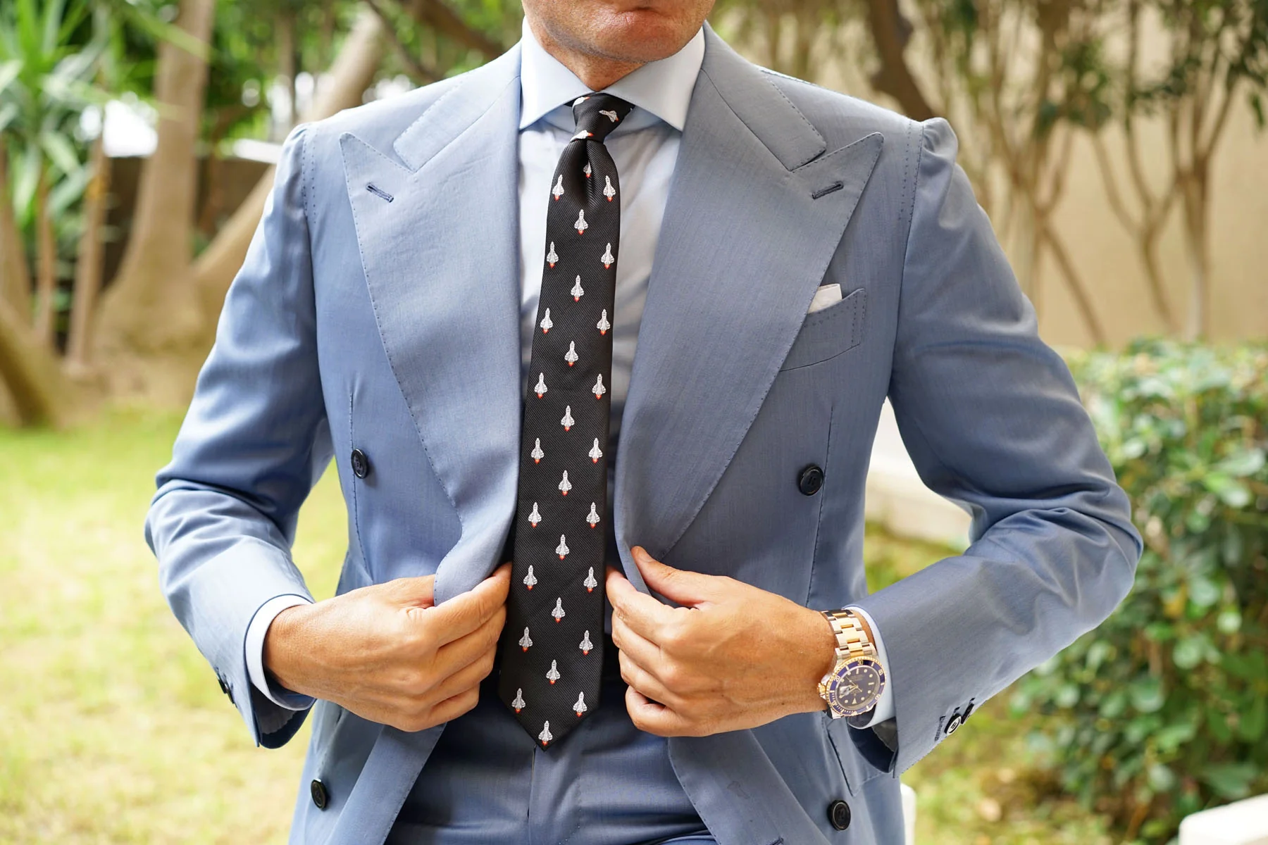 Rehbar Rocket Skinny Tie - Image 4