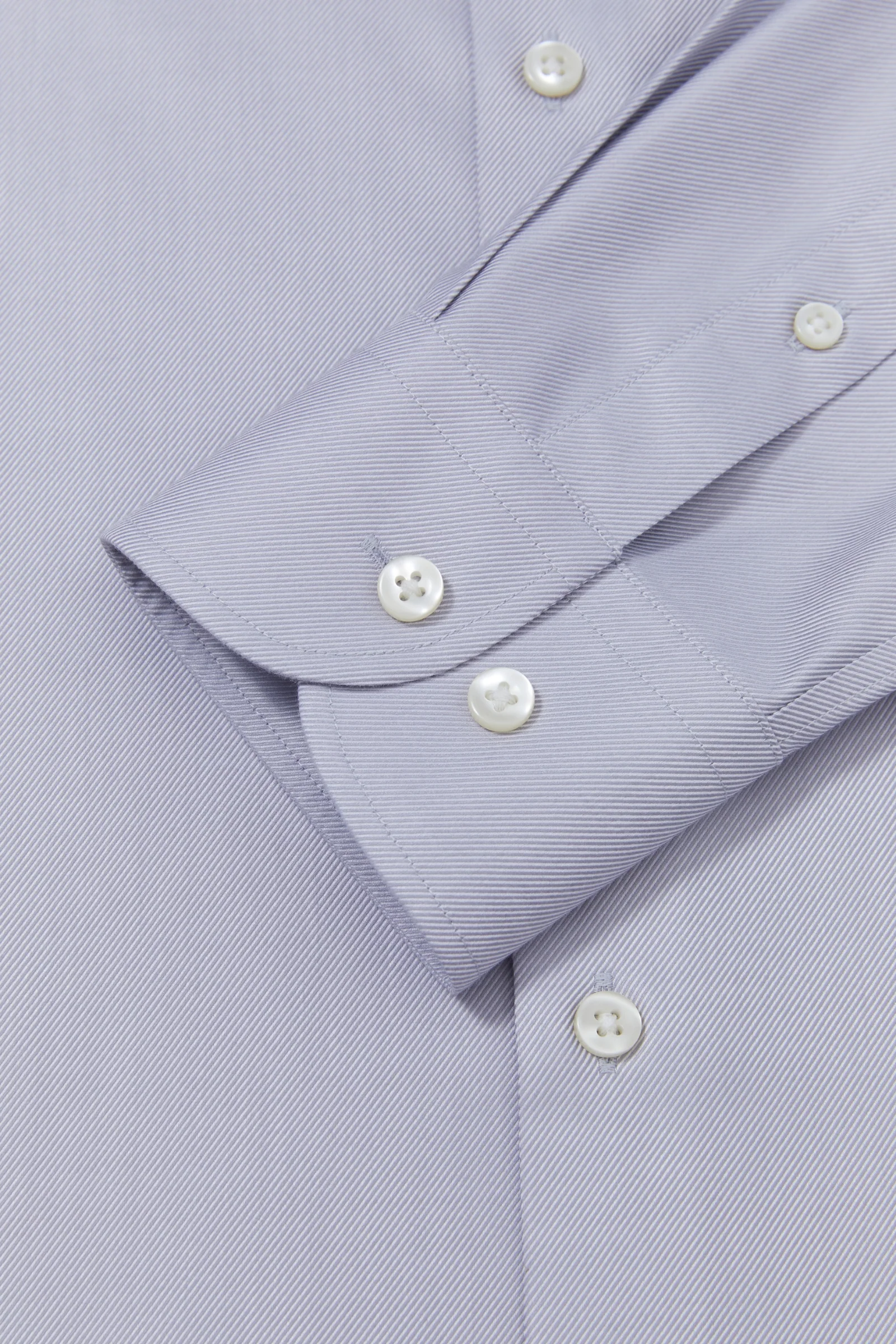Riskin Light Blue Lucious Non-Iron Shirt - Image 8