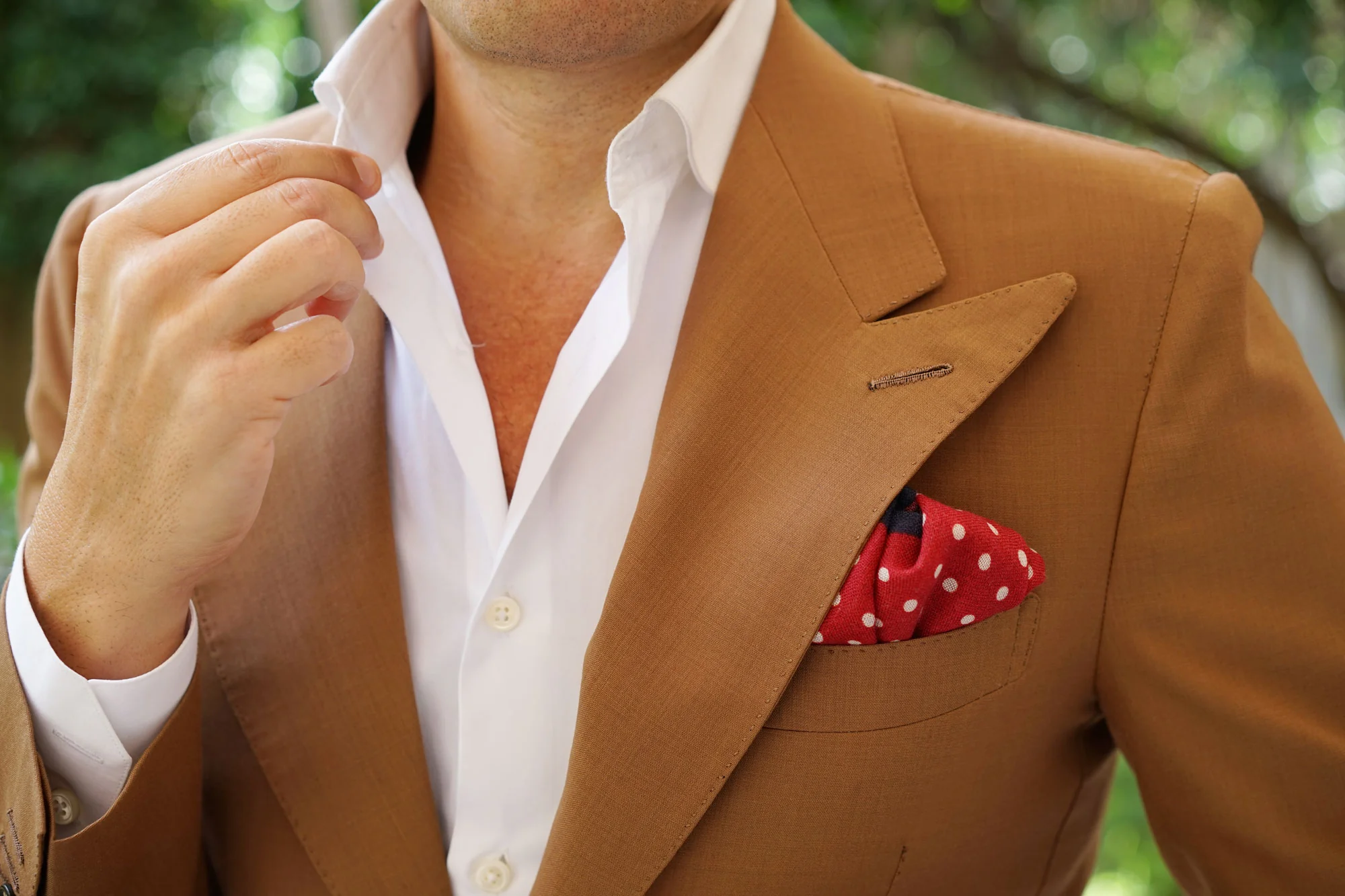 Ronald the Right Wool Pocket Square - Image 6