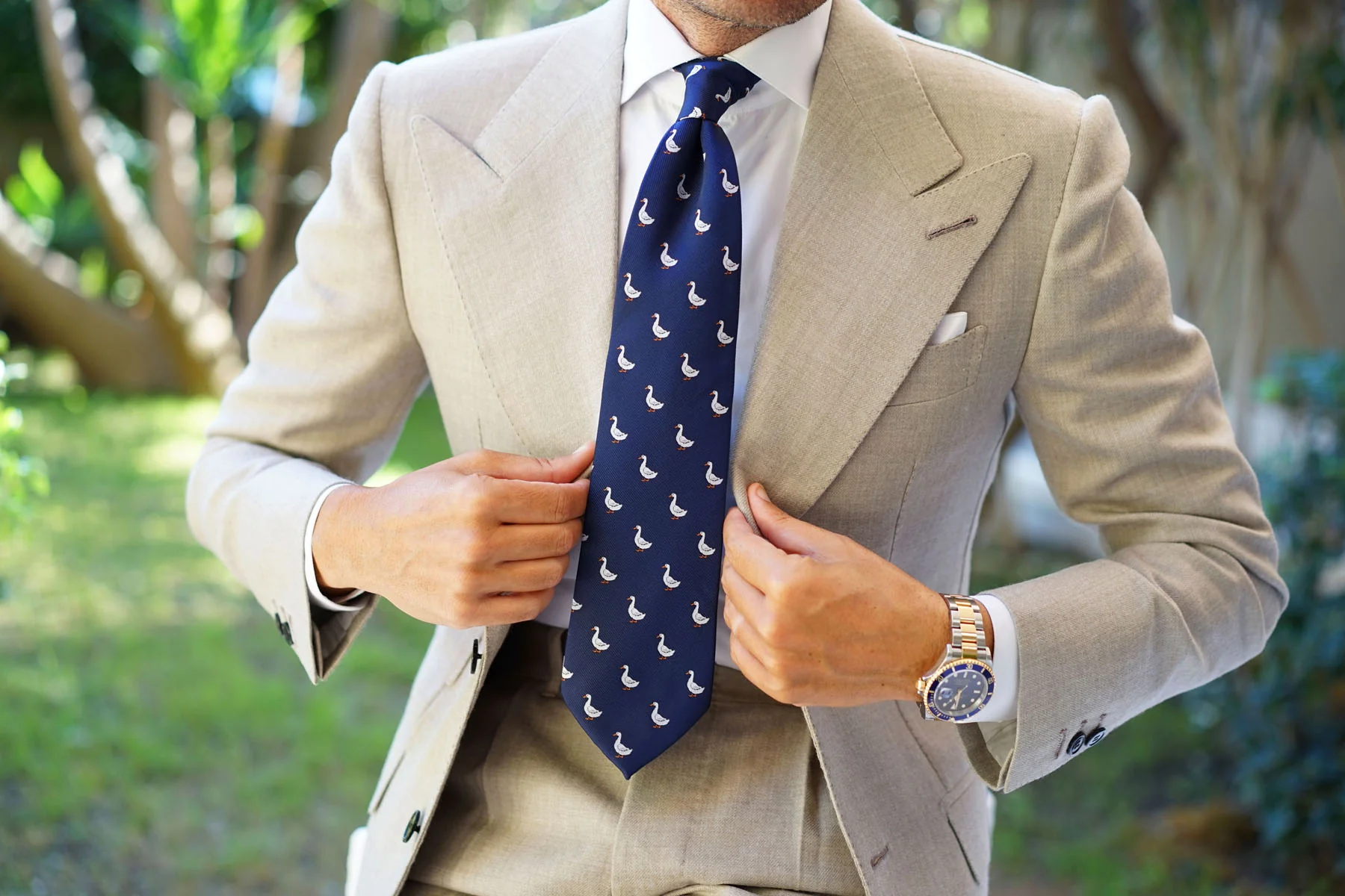 Russian White Goose Tie - Image 12