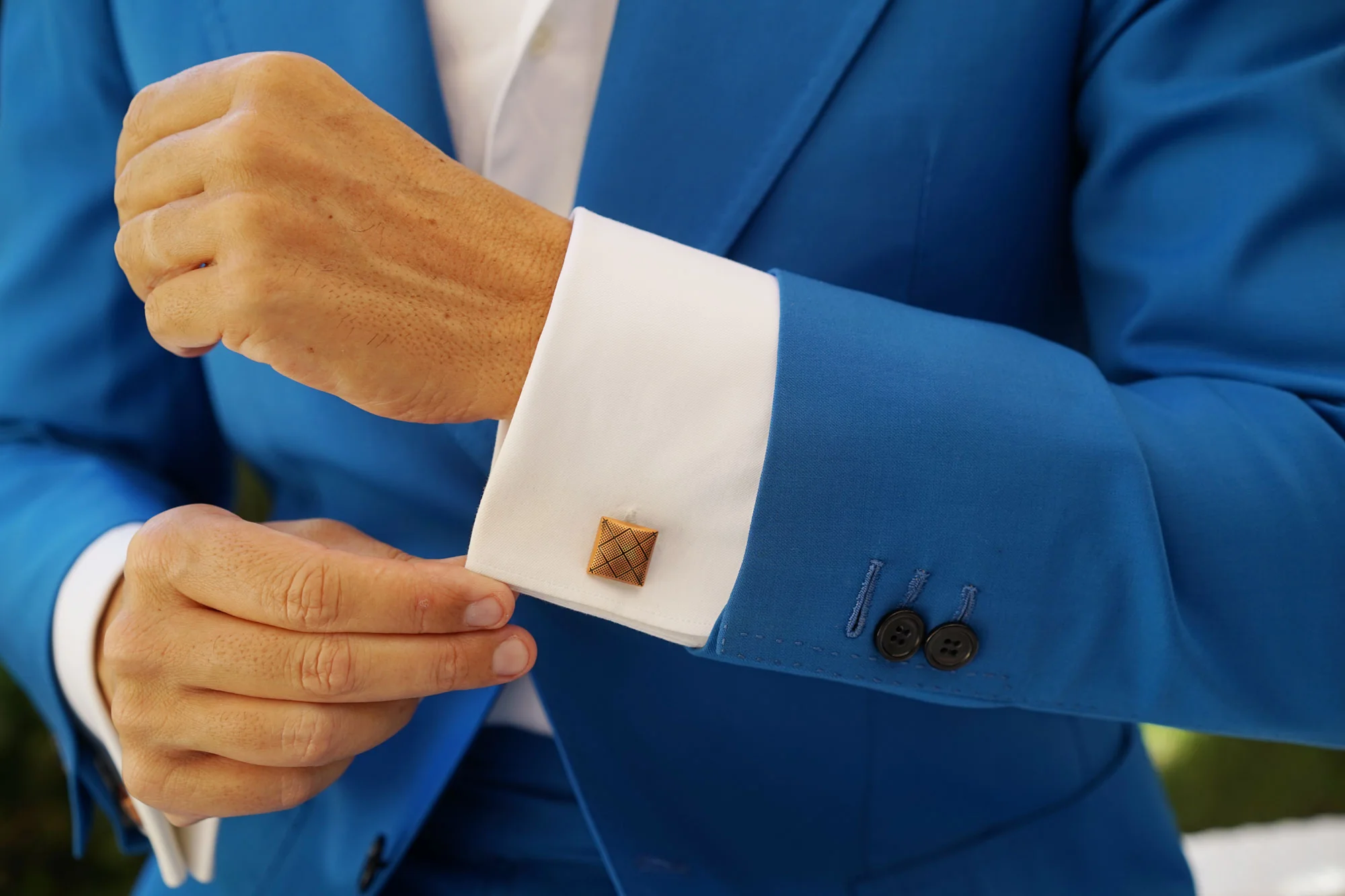 Saint Petersburg Antique Copper Cufflinks - Image 8