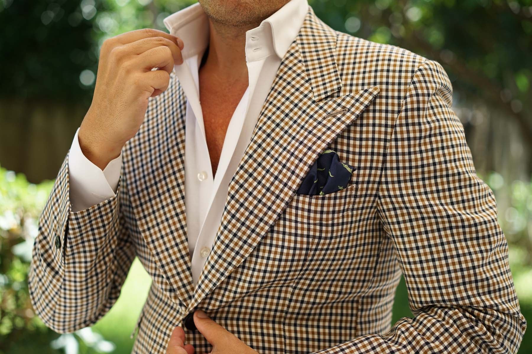 Saltwater Crocodile Pocket Square - Image 8