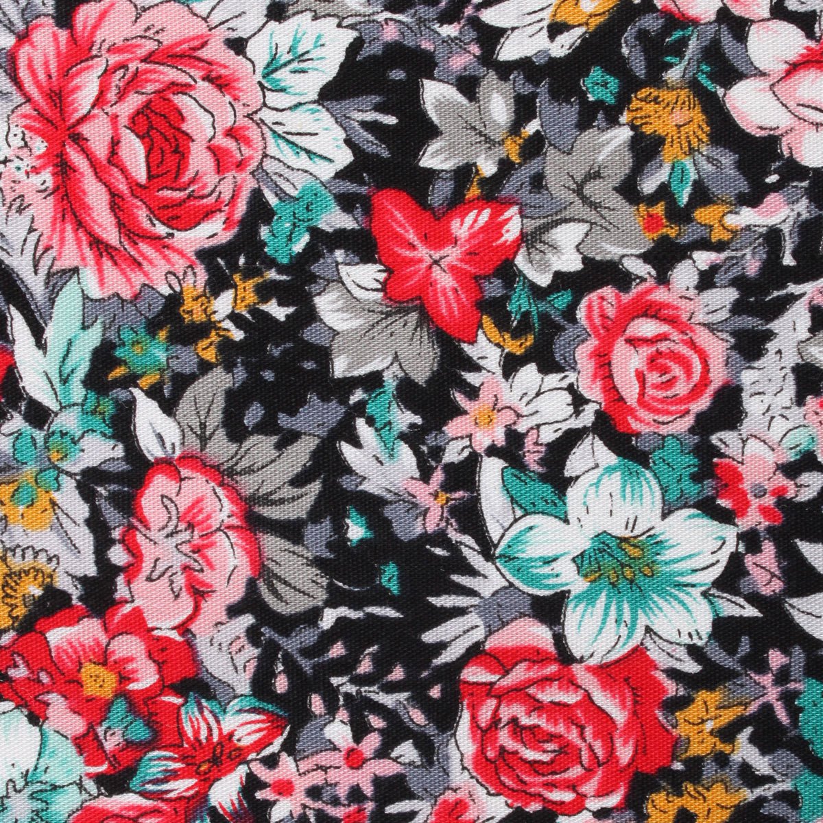 Sardinia Bloom Floral Skinny Tie - Image 3