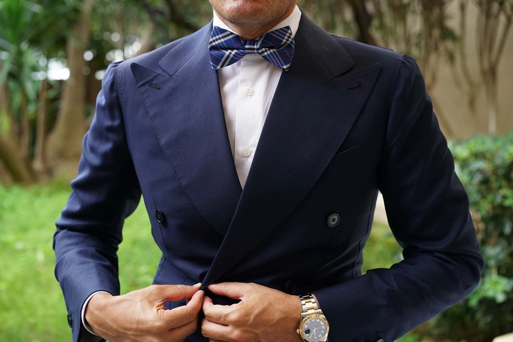 Scotch Blue Bow Tie - Image 6