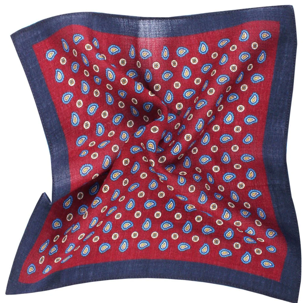 Sergeant Smack Wool Pocket Square - Image 2