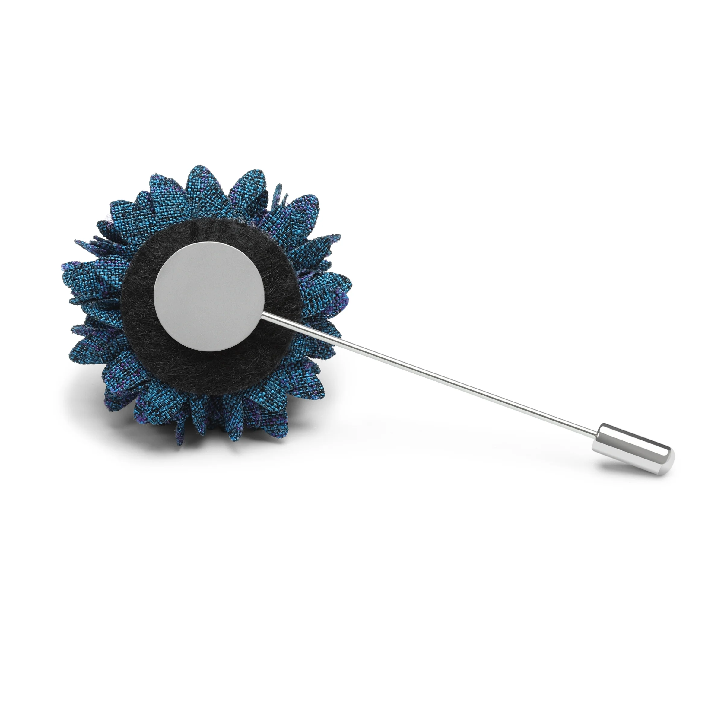 Seychelles Sapphire Blossom Lapel Pin - Image 2