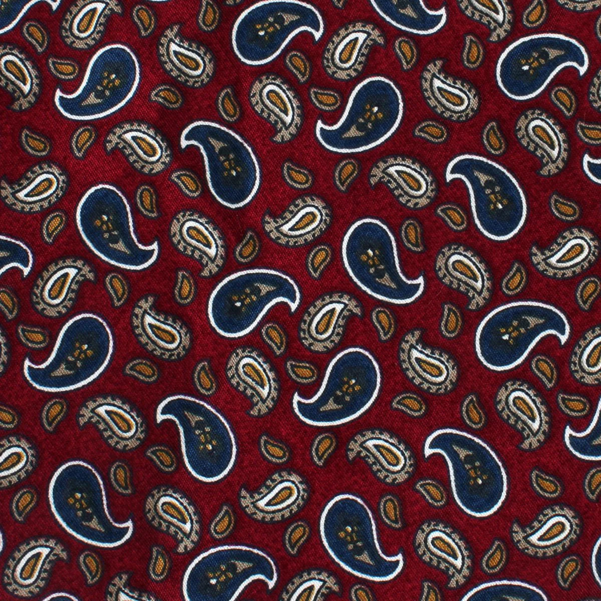 Shah of Iran Burgundy Paisley Kids Bow Tie - Image 2