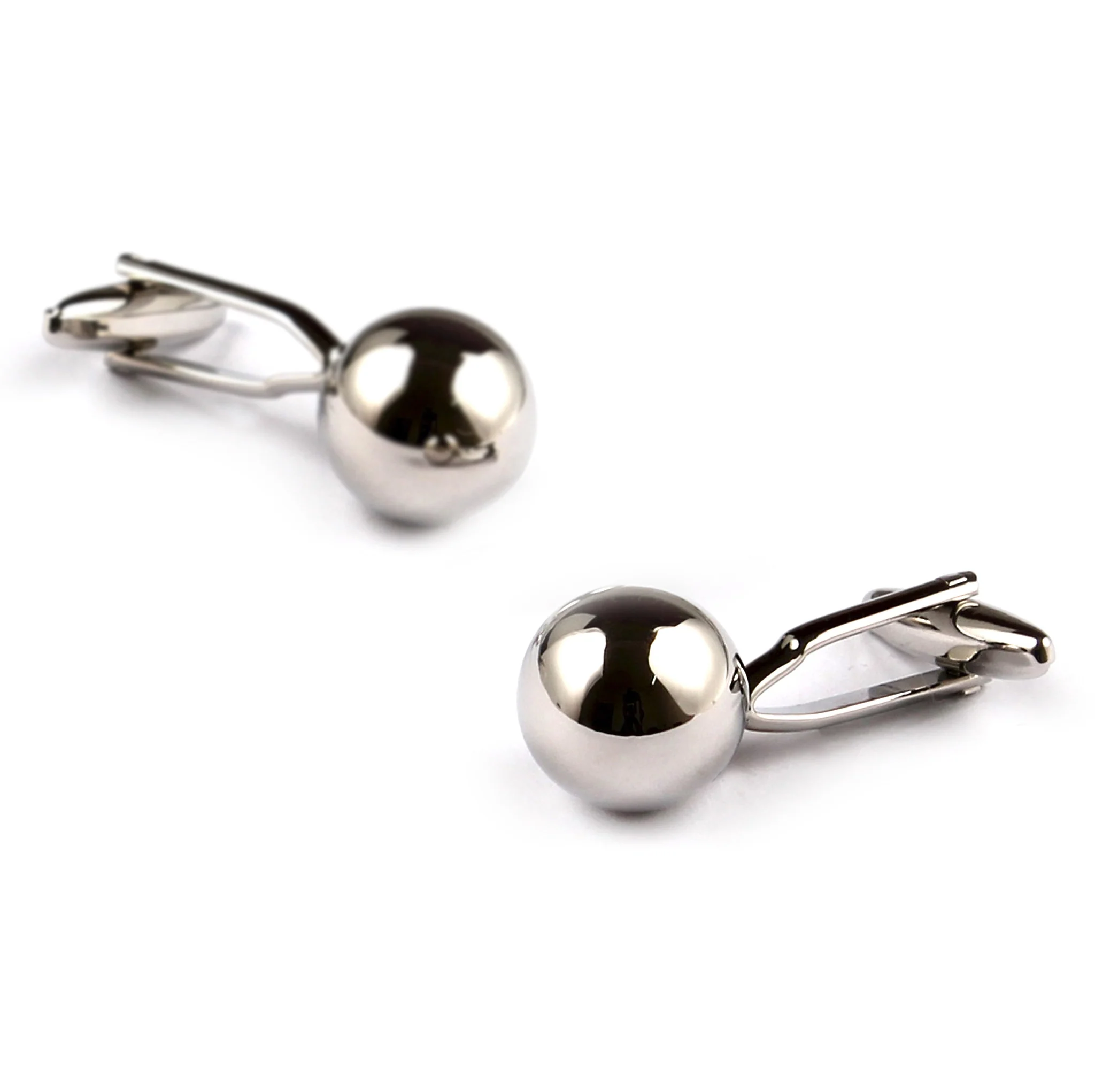 Silver Ball Cufflinks