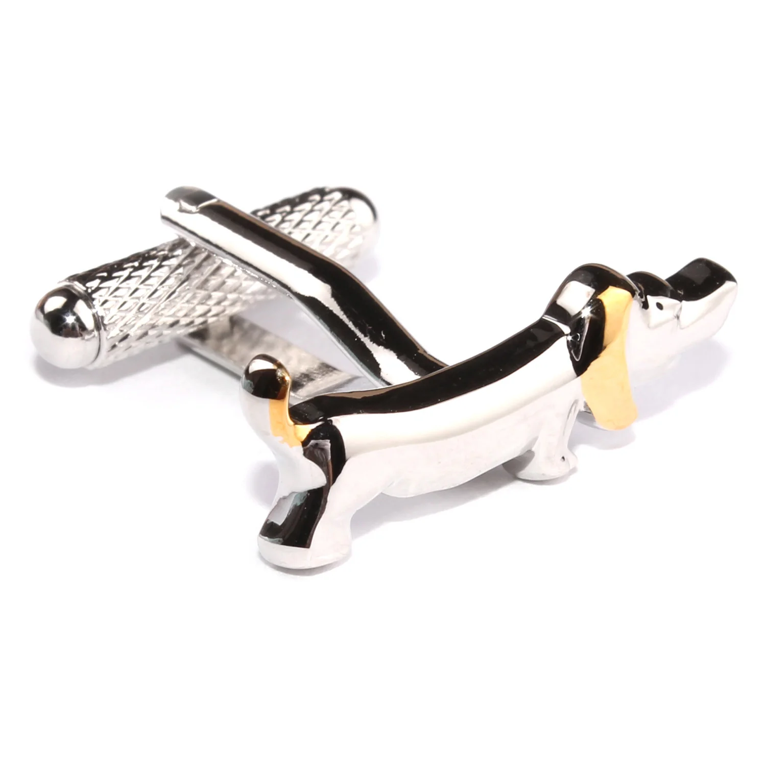 Silver Dog Cufflinks - Image 3