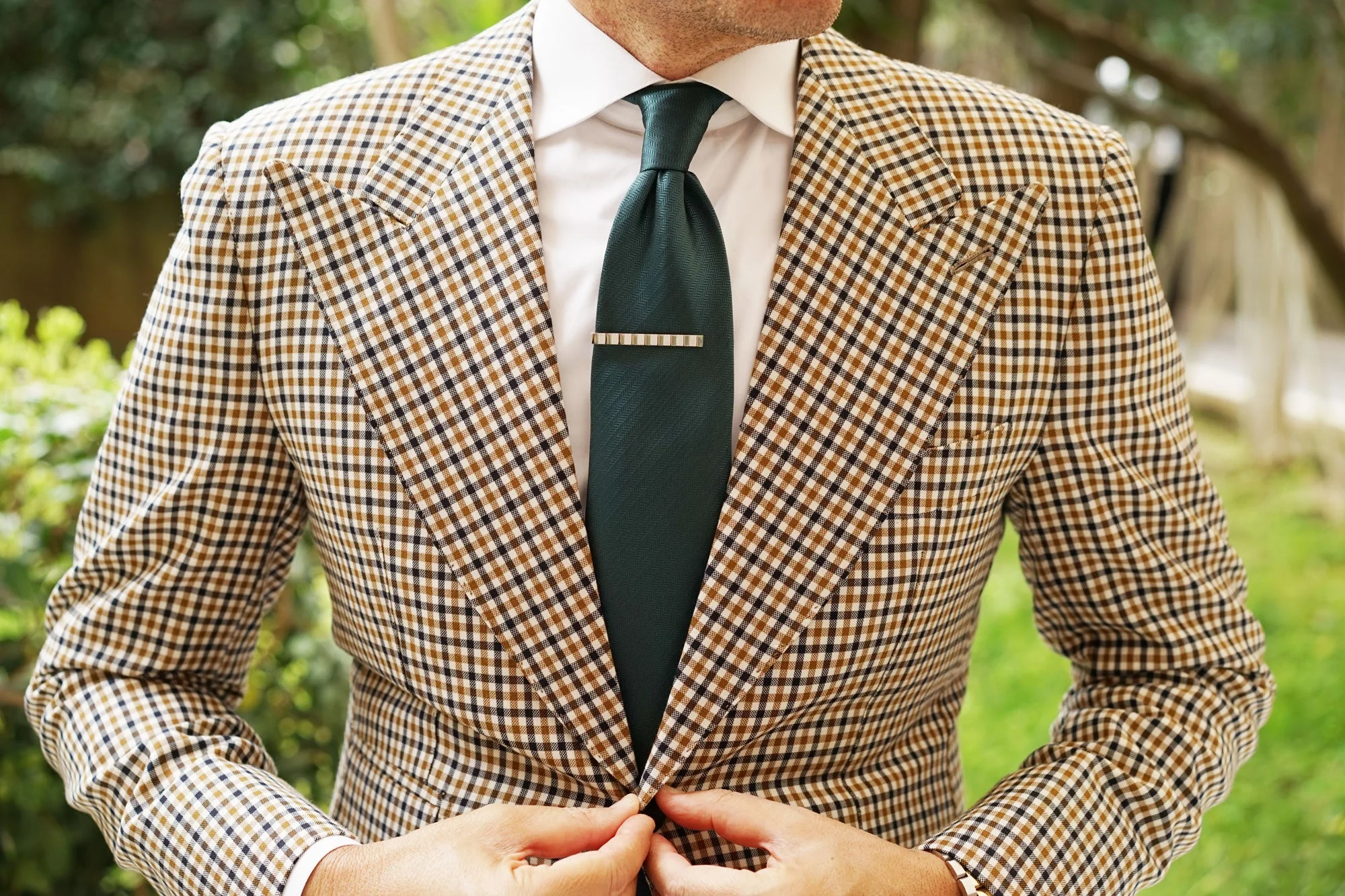Silver San Francisco Tie Bar - Image 8