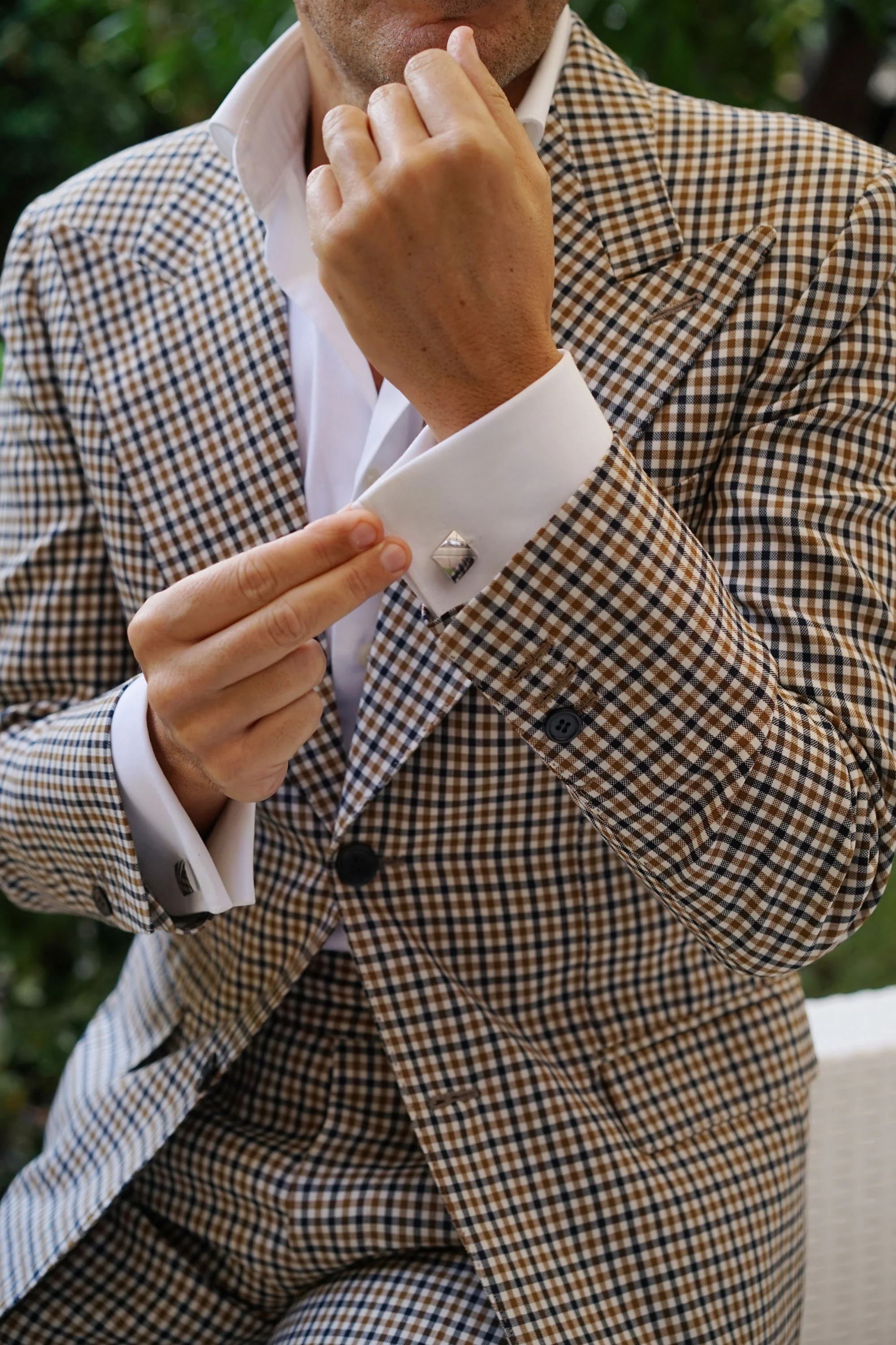 Sir Stirling Silver Cufflinks - Image 4