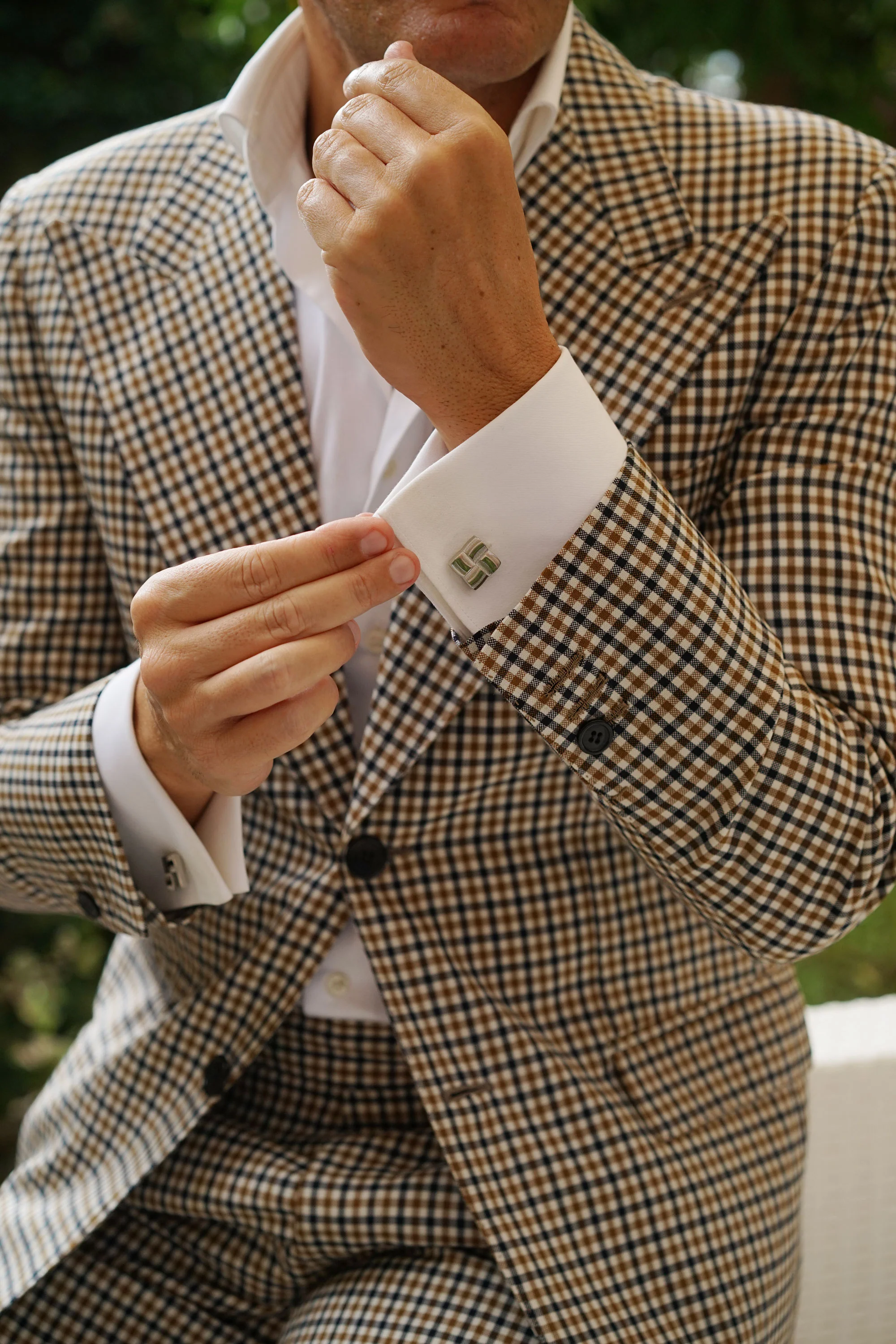 Solomon Vandy Silver Cufflinks - Image 6