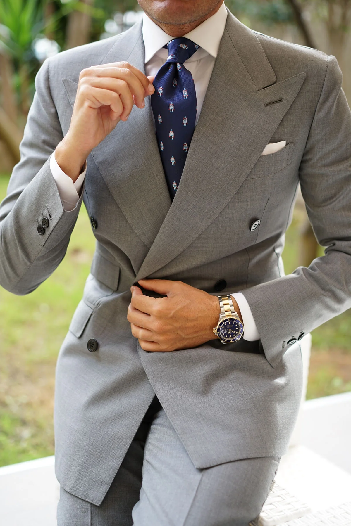 Space Robot Necktie - Image 10