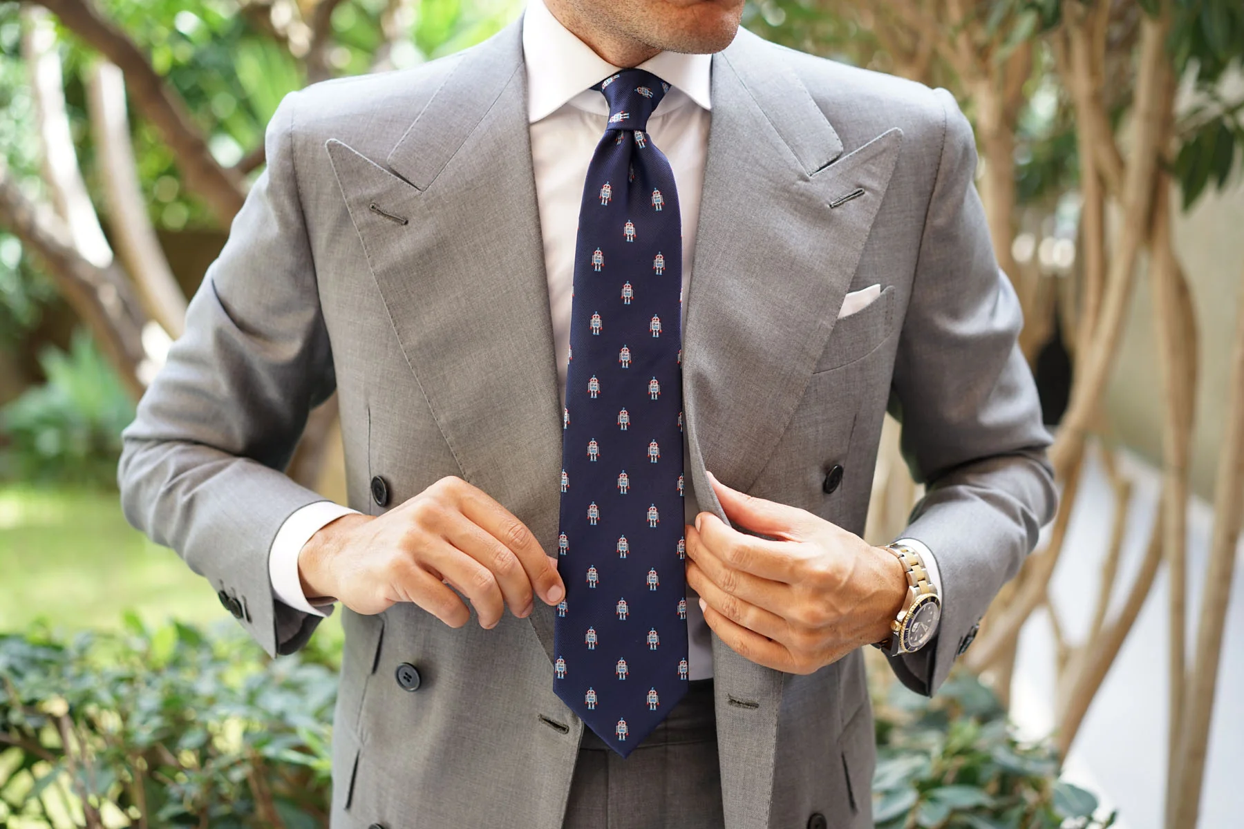 Space Robot Necktie - Image 6