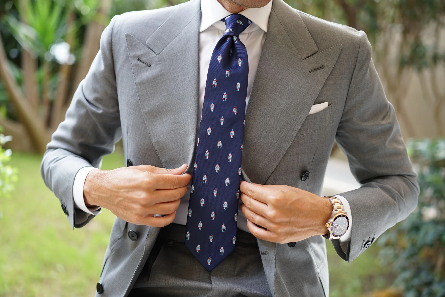 Space Robot Necktie - Image 9