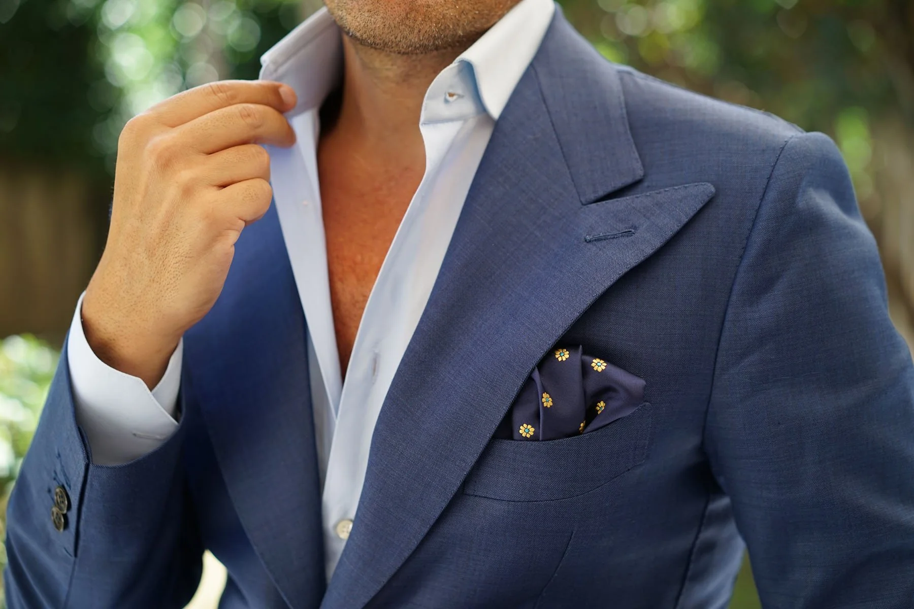 Sunflower Pocket Square - Image 5