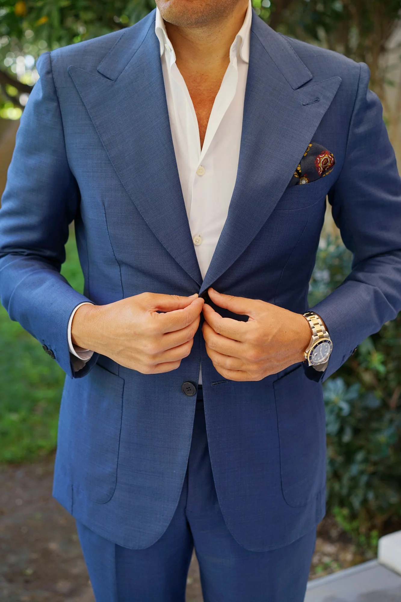 The Dark Prince Wool Pocket Square - Image 5