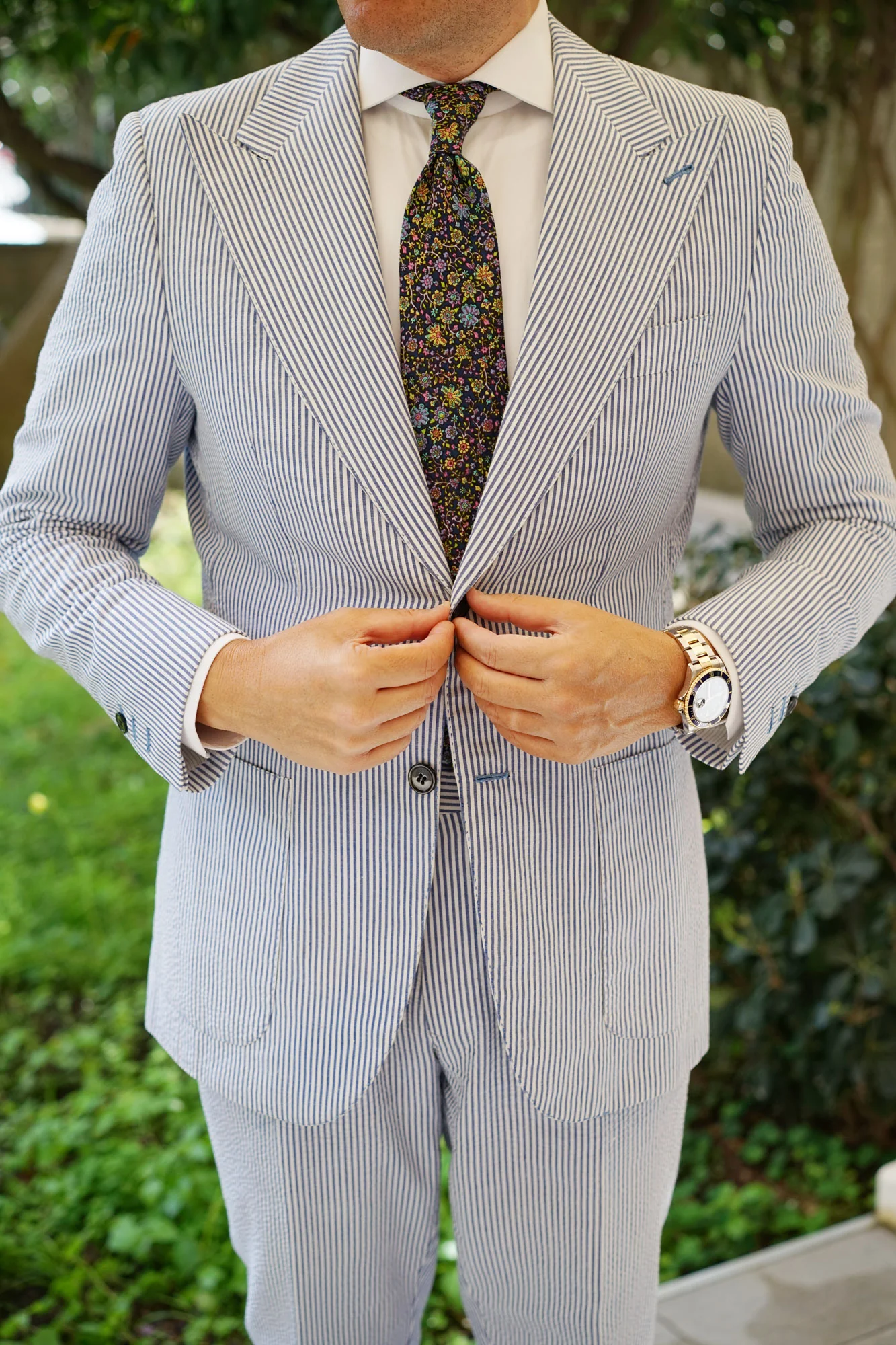 Tomba di Dante Floral Necktie - Image 10